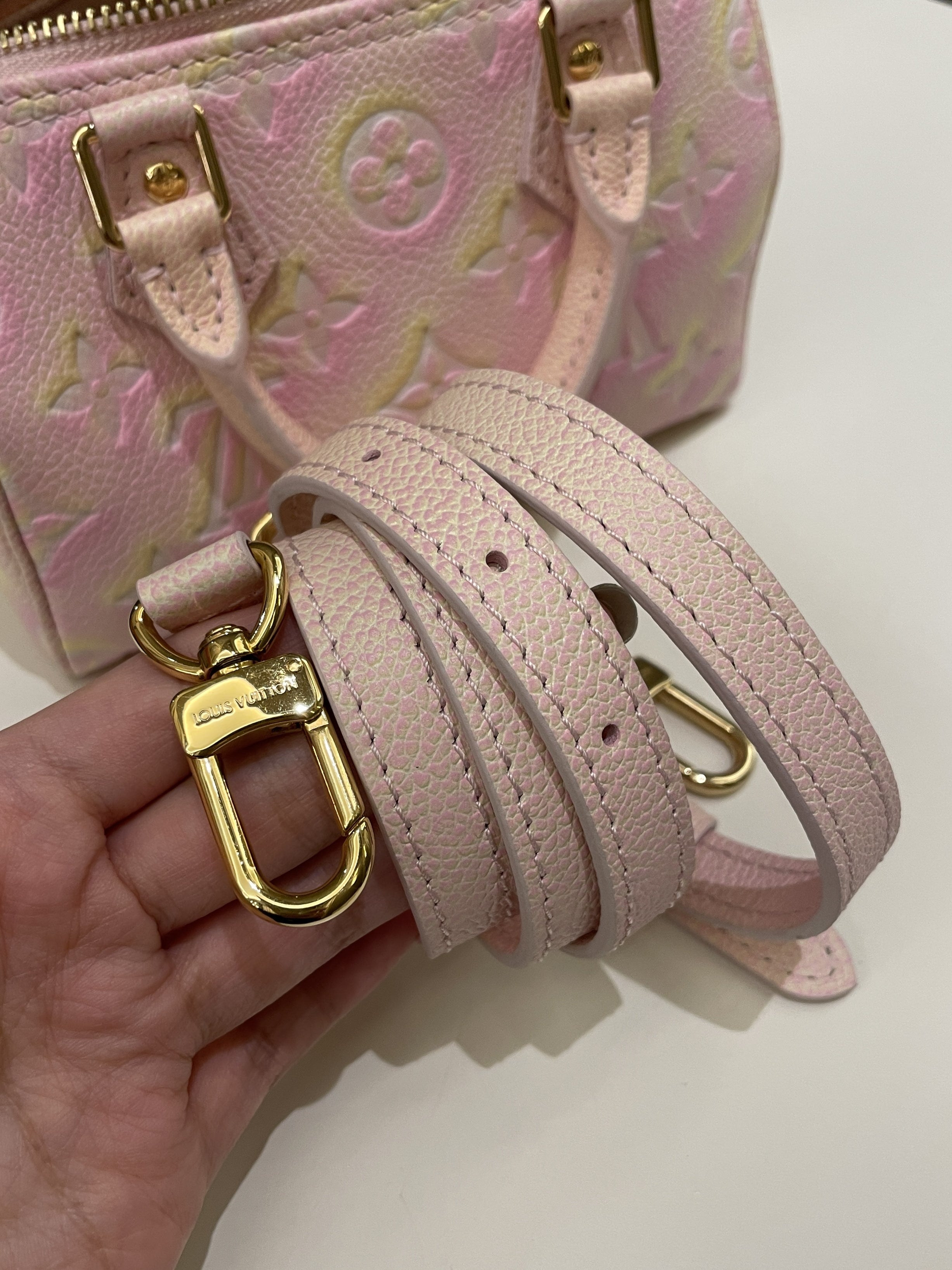 Louis Vuitton Nano Speedy Stardust Monogram Empreinte