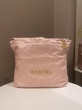 Chanel 22 Nude Blush Pink