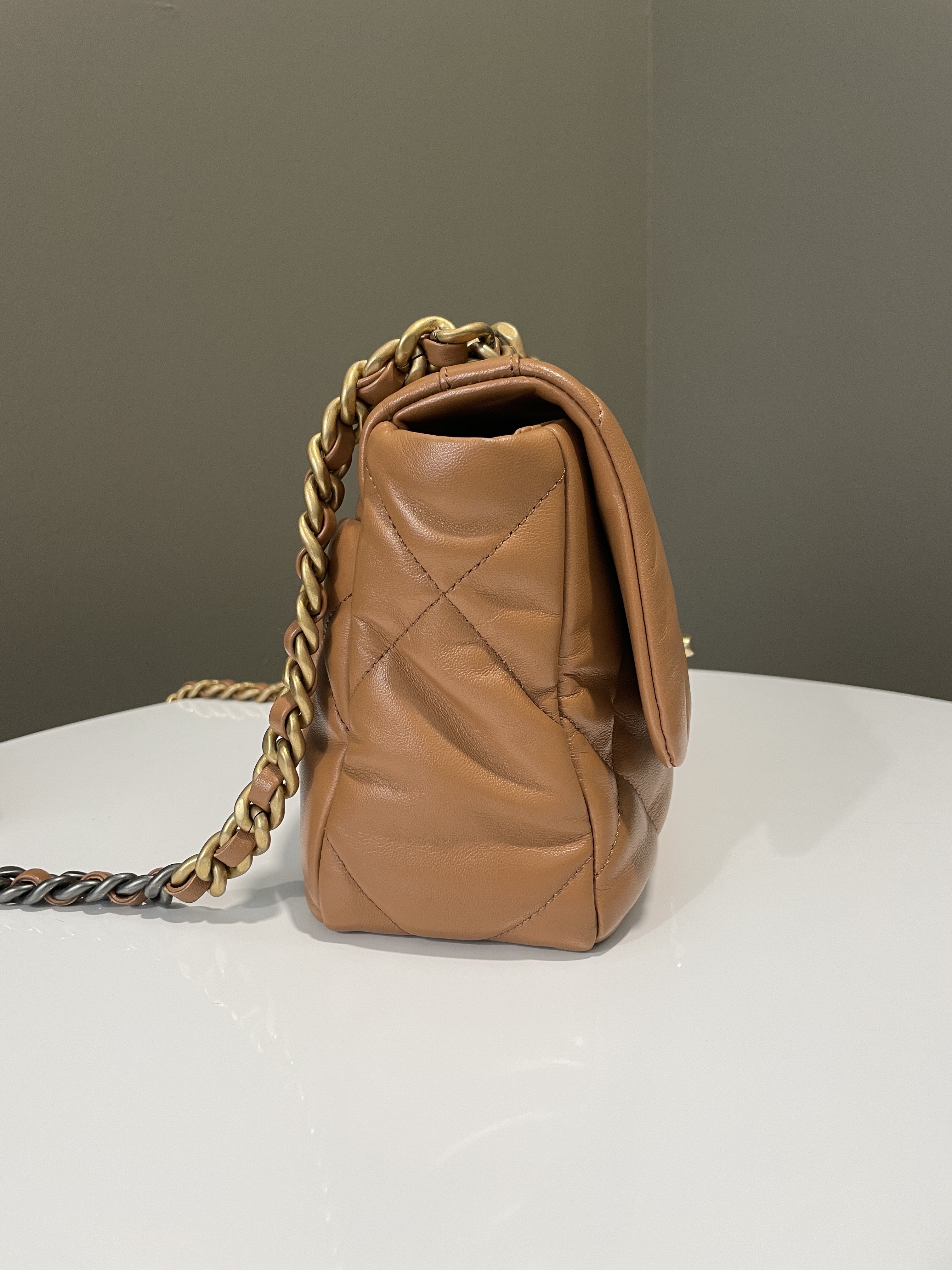 Chanel 19 Flap Bag Caramel