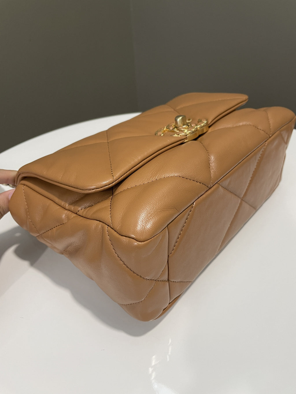 Chanel 19 Flap Bag Caramel