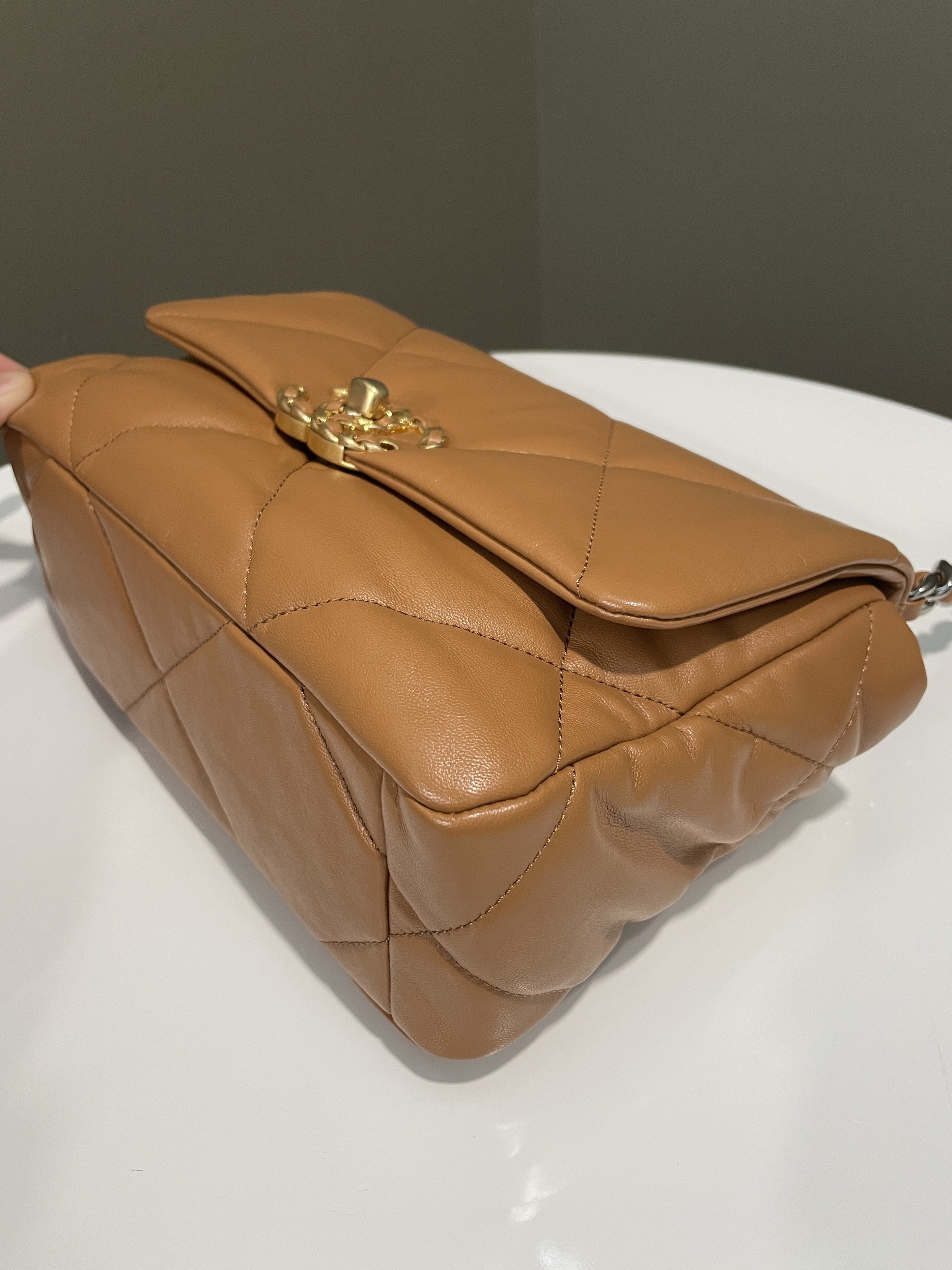 Chanel 19 Flap Bag Caramel