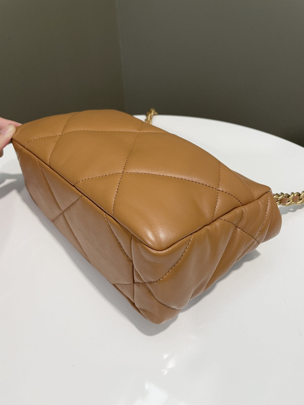 Chanel 19 Flap Bag Caramel