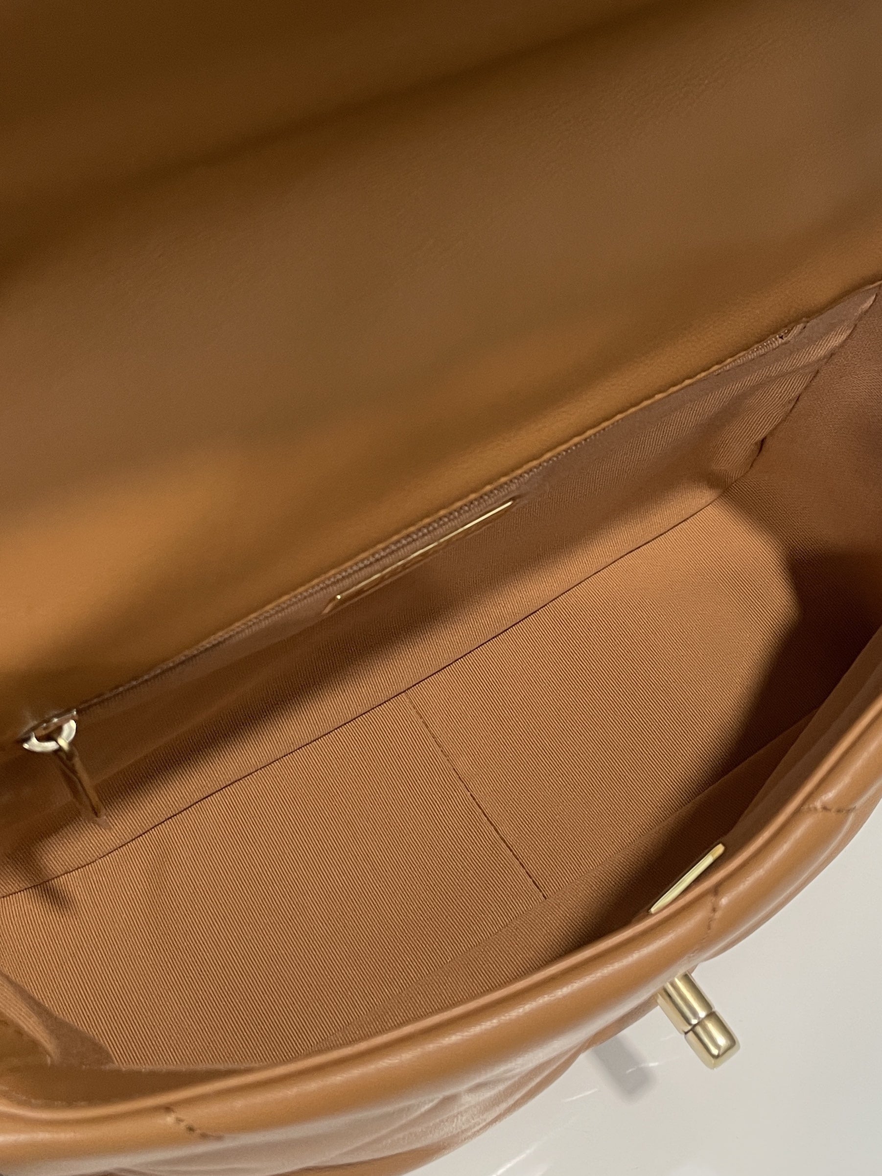 Chanel 19 Flap Bag Caramel