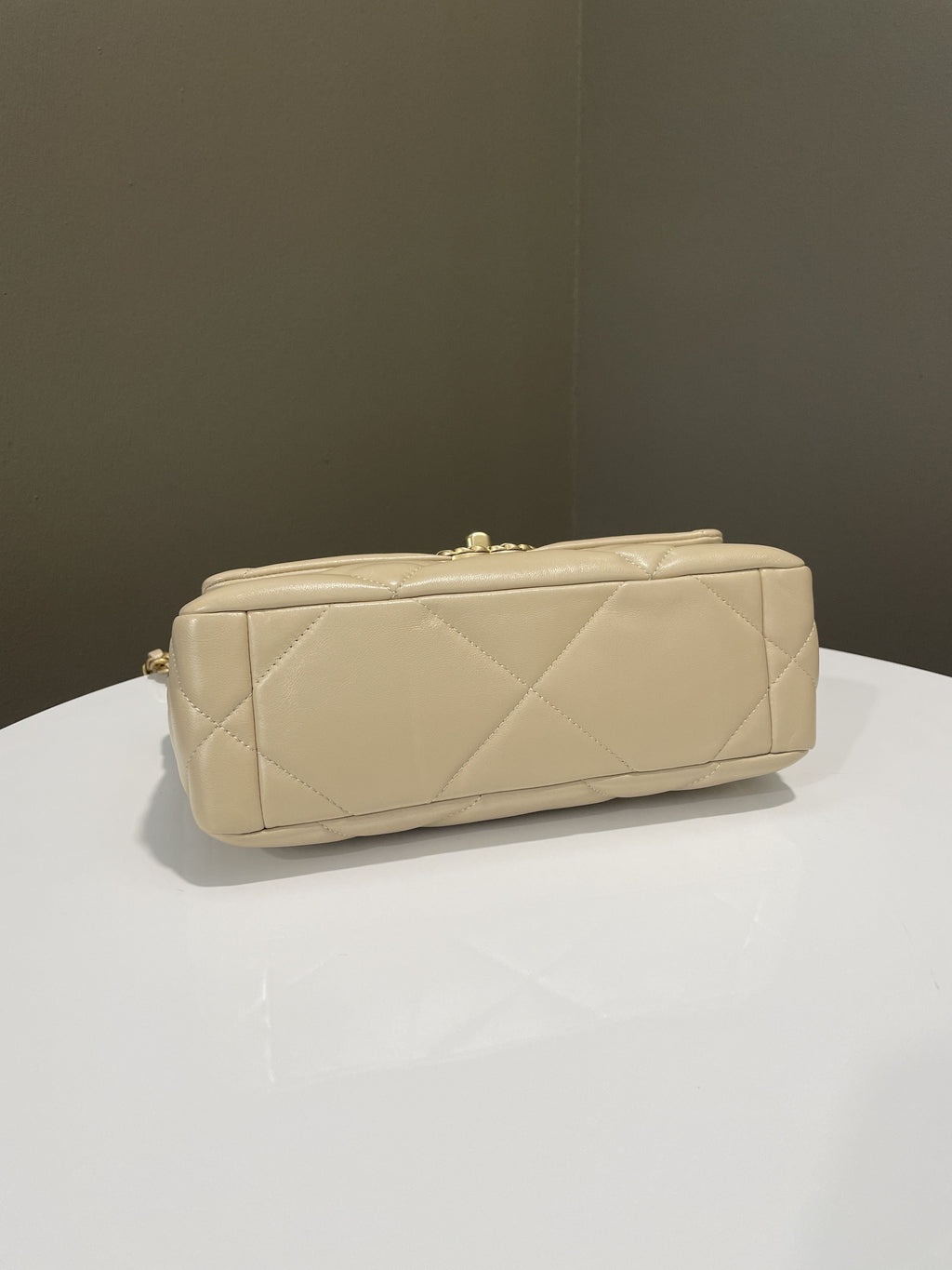 Chanel 19 Flap Bag Beige