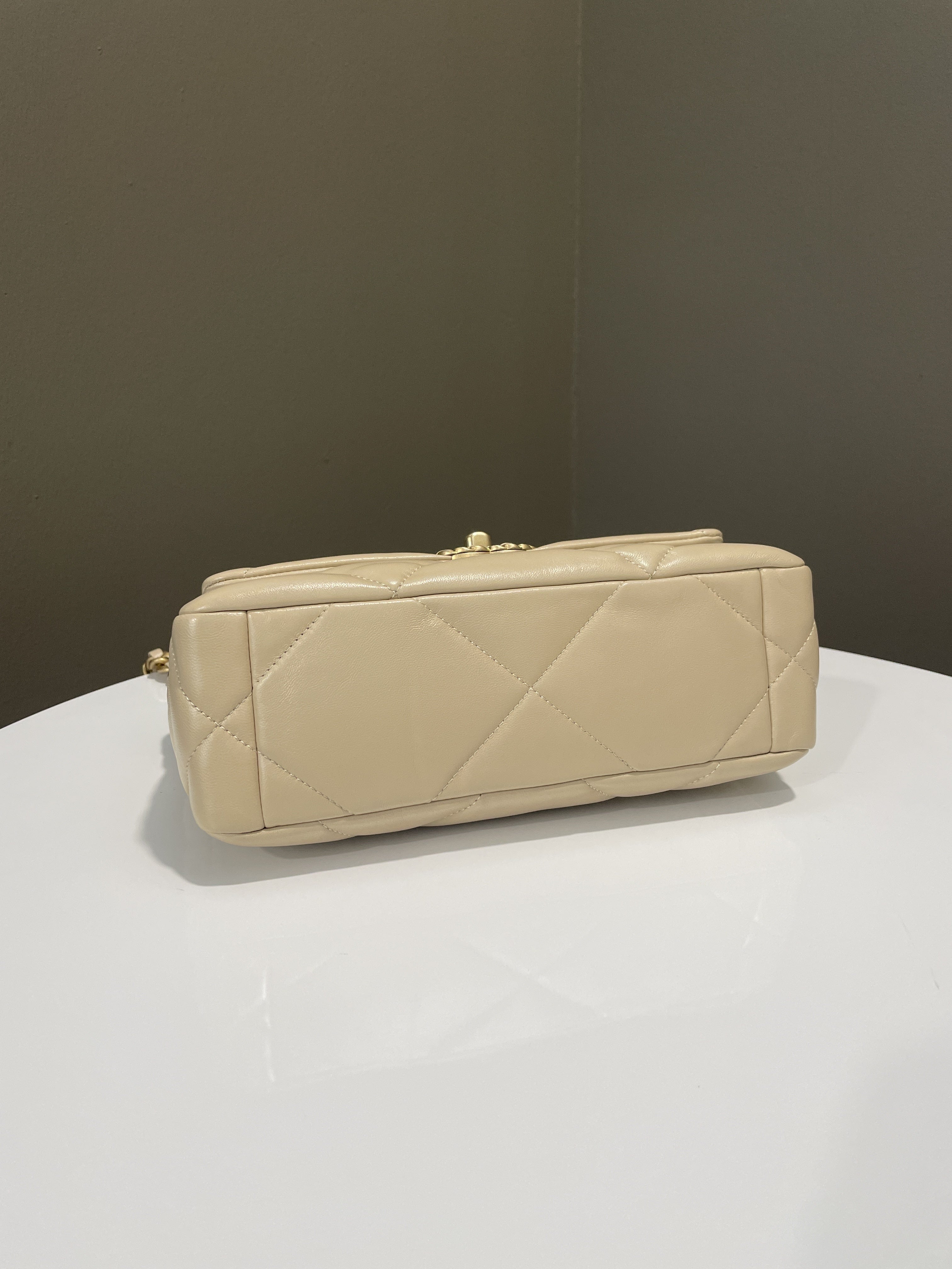Chanel 19 Flap Bag Beige