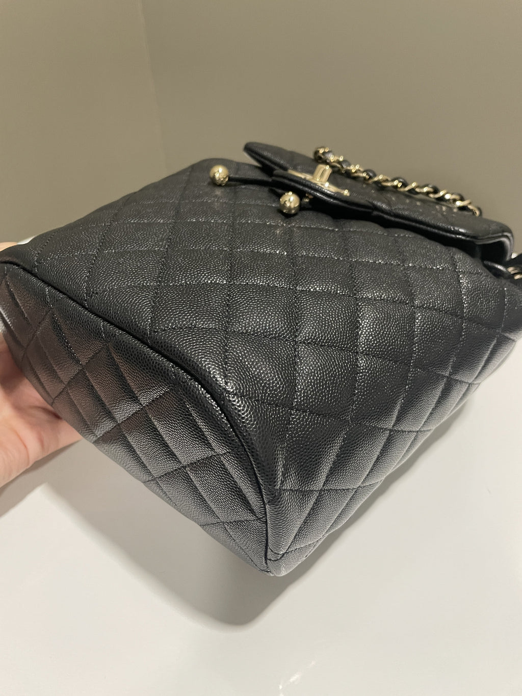 Chanel Urban Spirit Backpack Black Caviar
