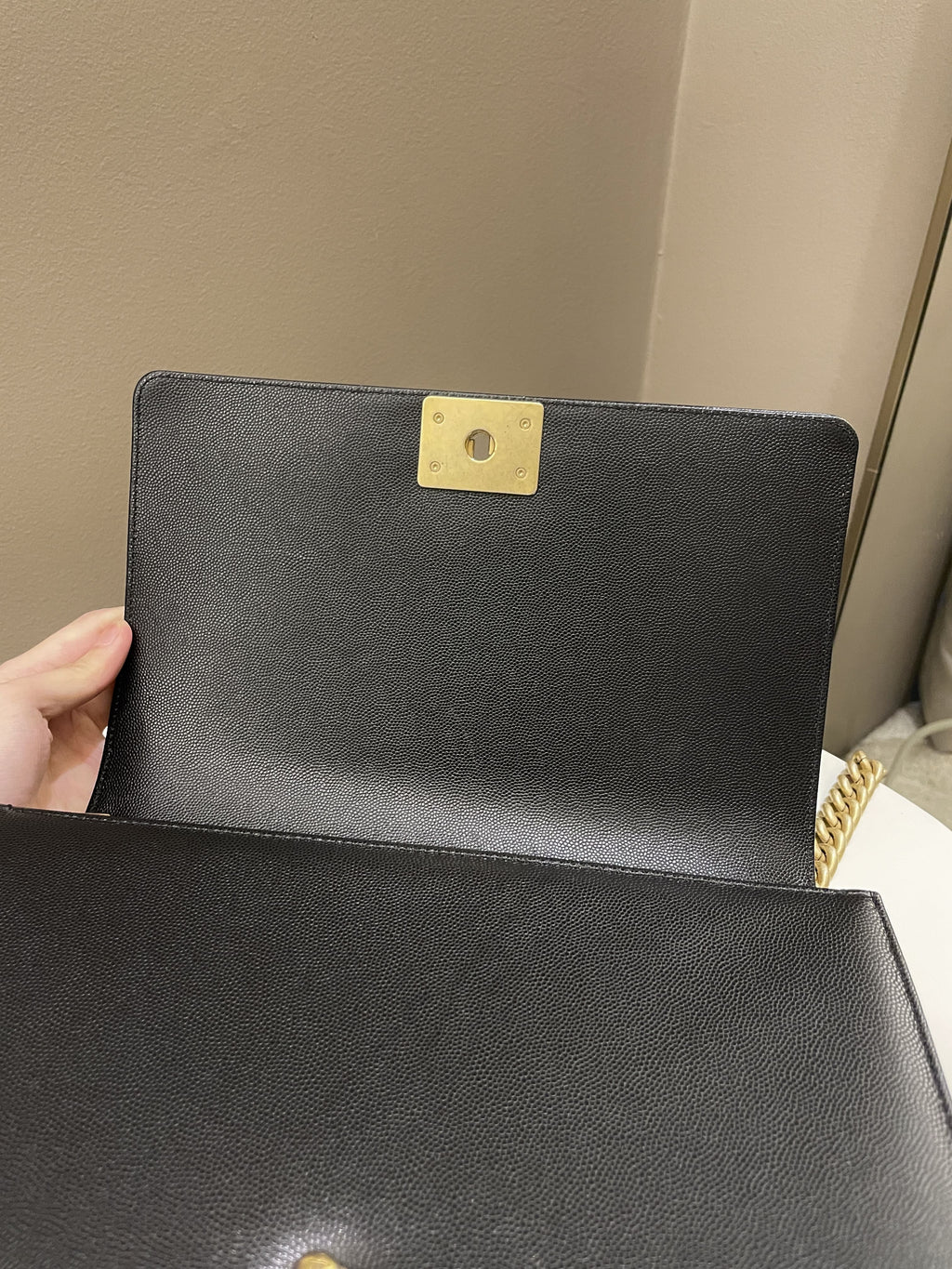 Chanel Quilted New Medium Boy Black Caviar
