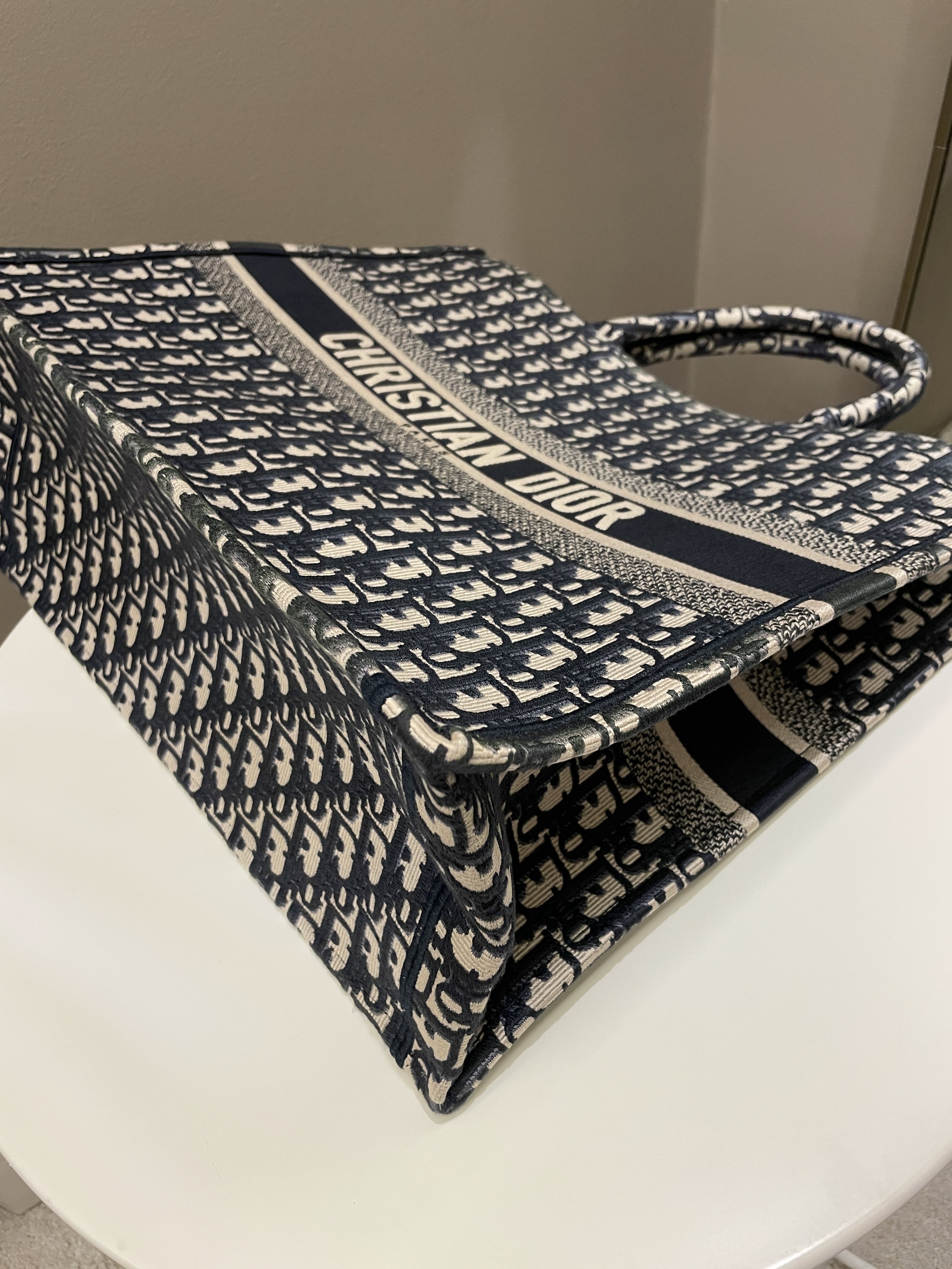Dior Book Tote Blue Oblique