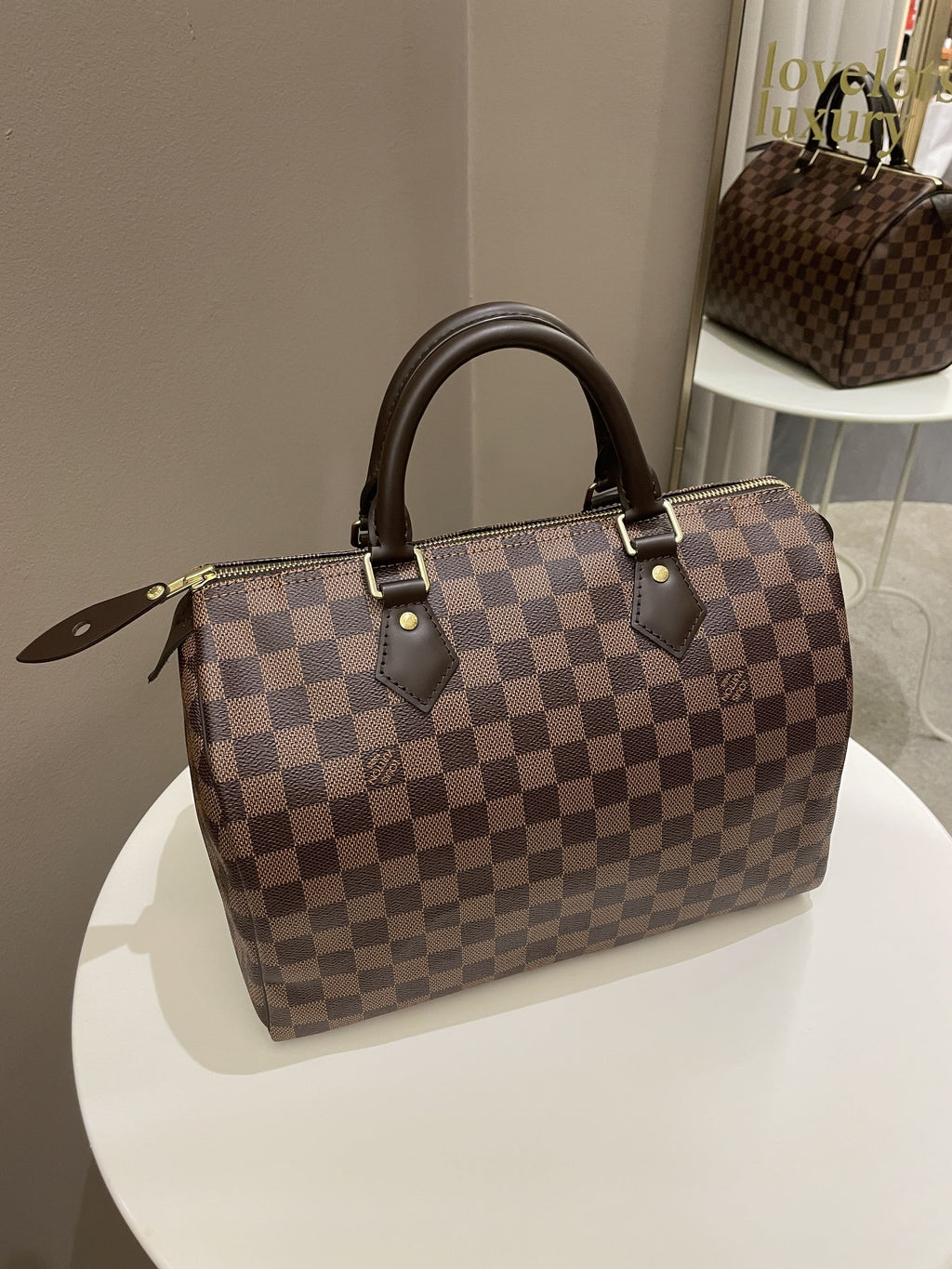 Louis Vuitton Classic Speedy 30 Damier Ebene
