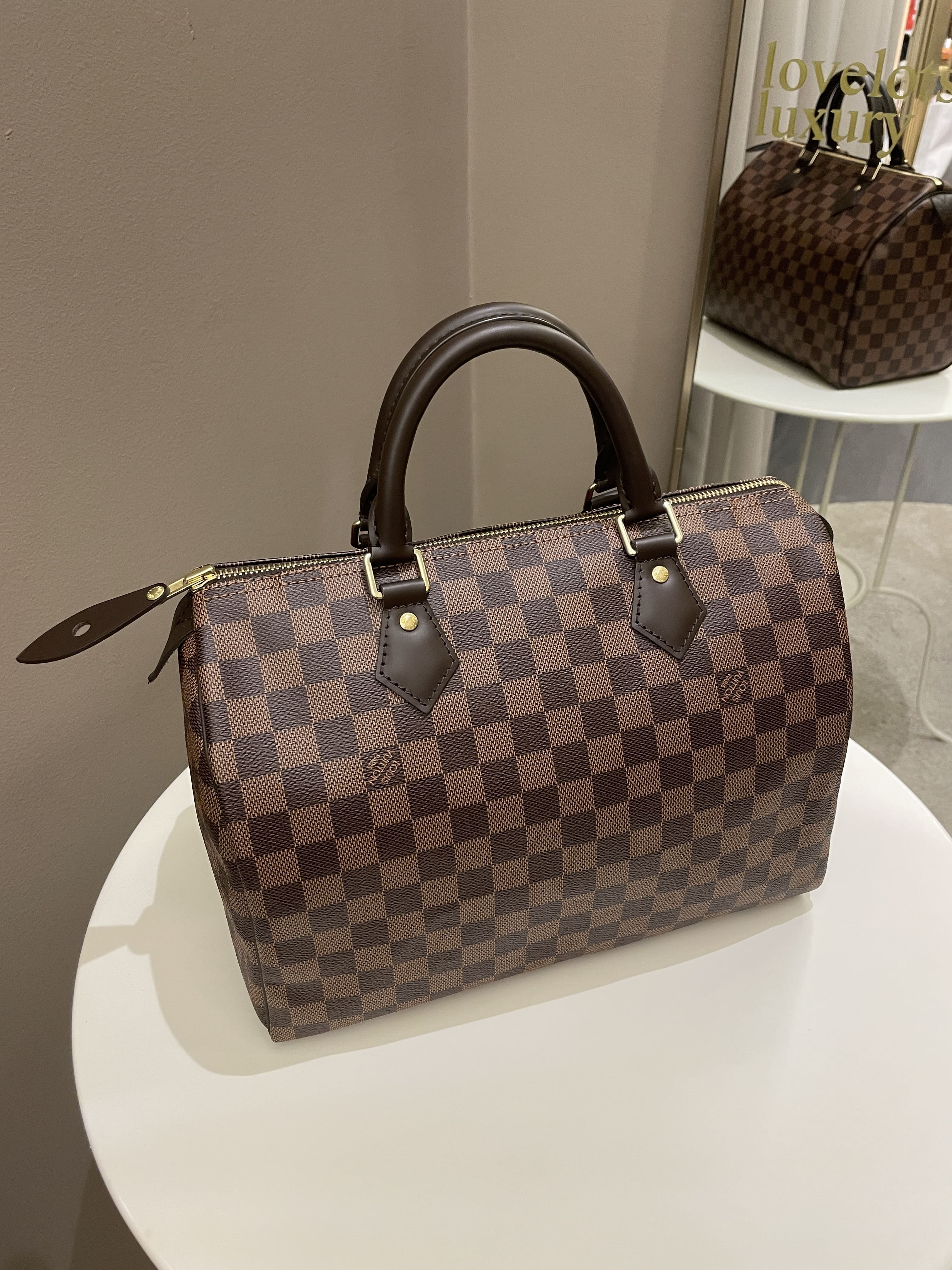 Louis Vuitton Classic Speedy 30 Damier Ebene