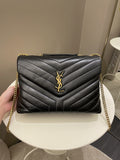 Saint Laurent Loulou Medium Black