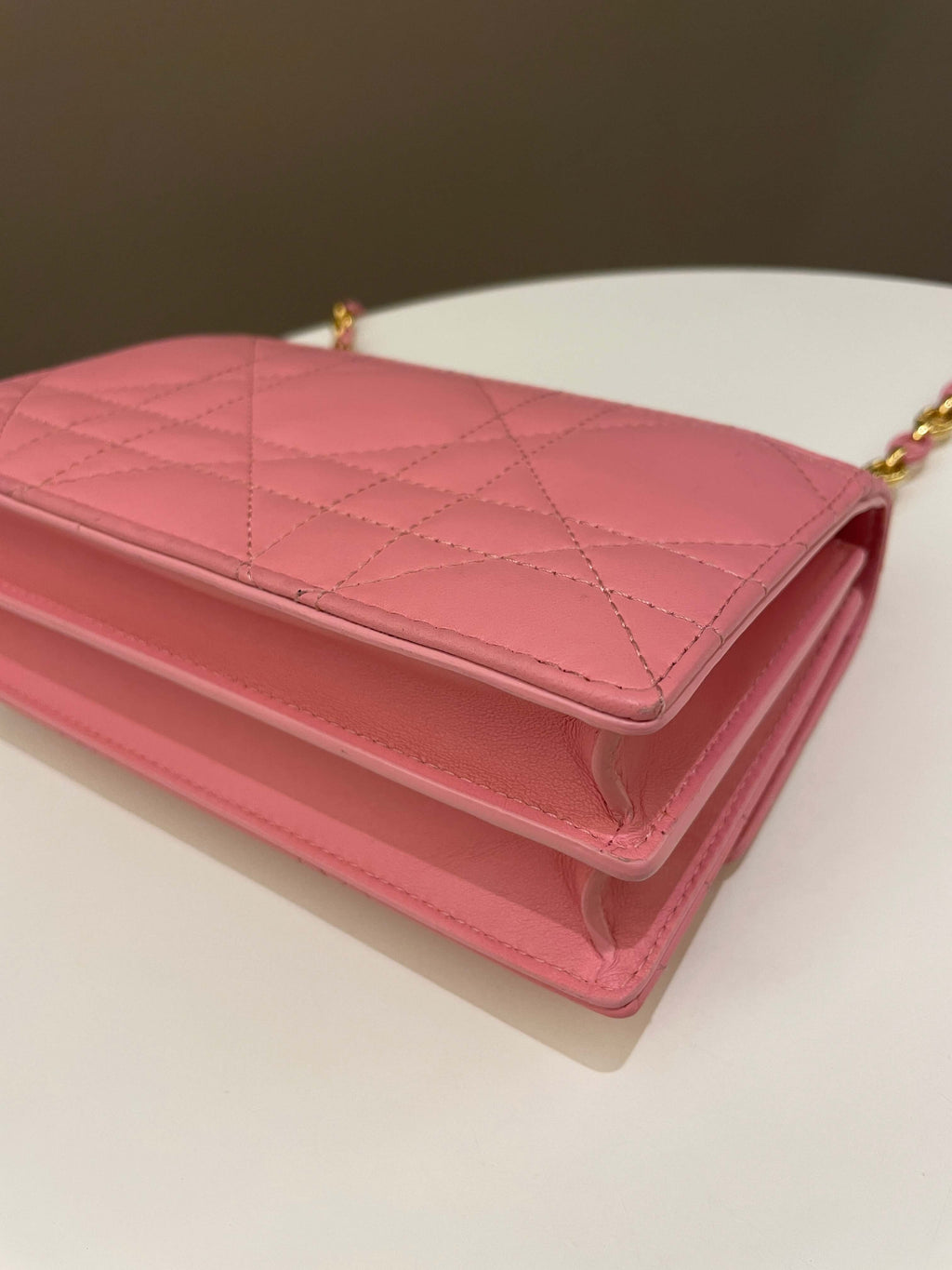 Dior Miss Caro Mini Pink Lambskin