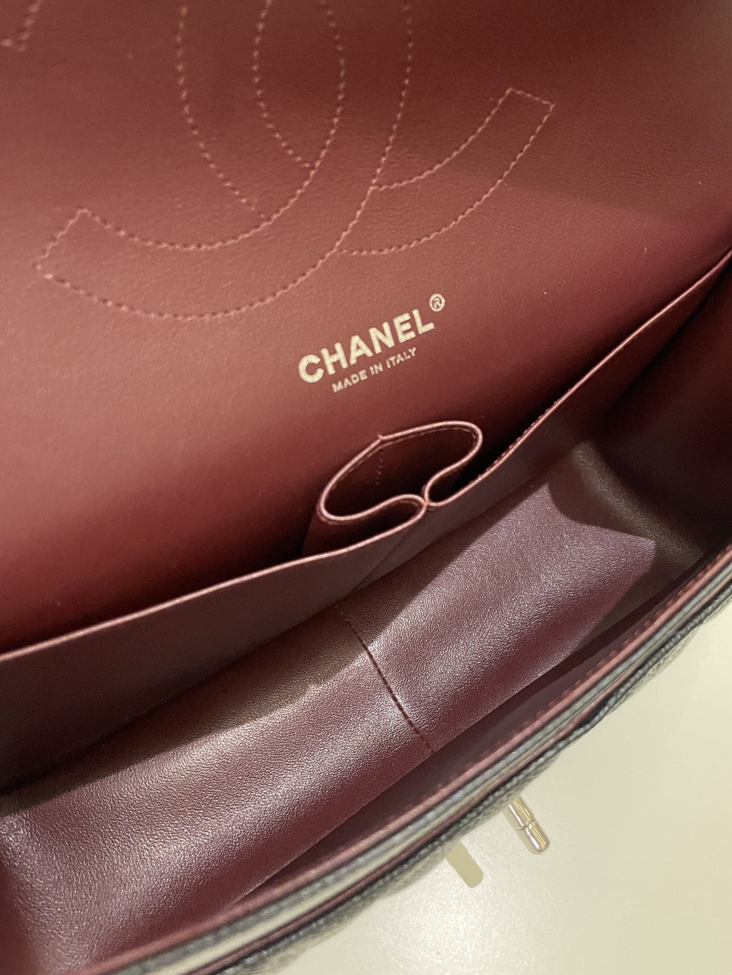Chanel Classic Quilted Jumbo Double Flap Black Caviar