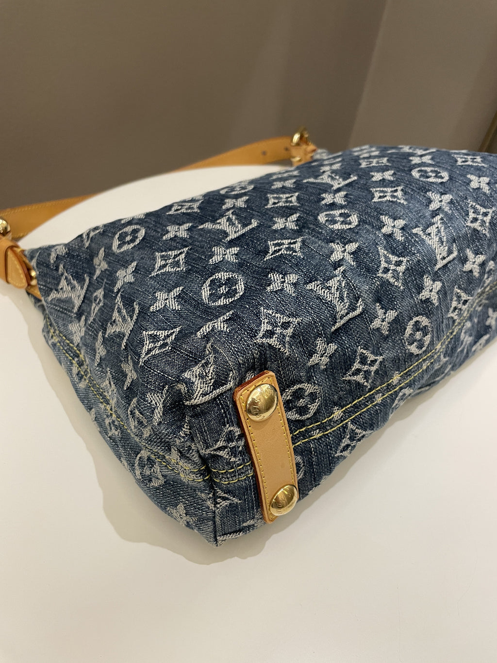 Louis Vuitton Baggy Denim Bag Denim Monogram