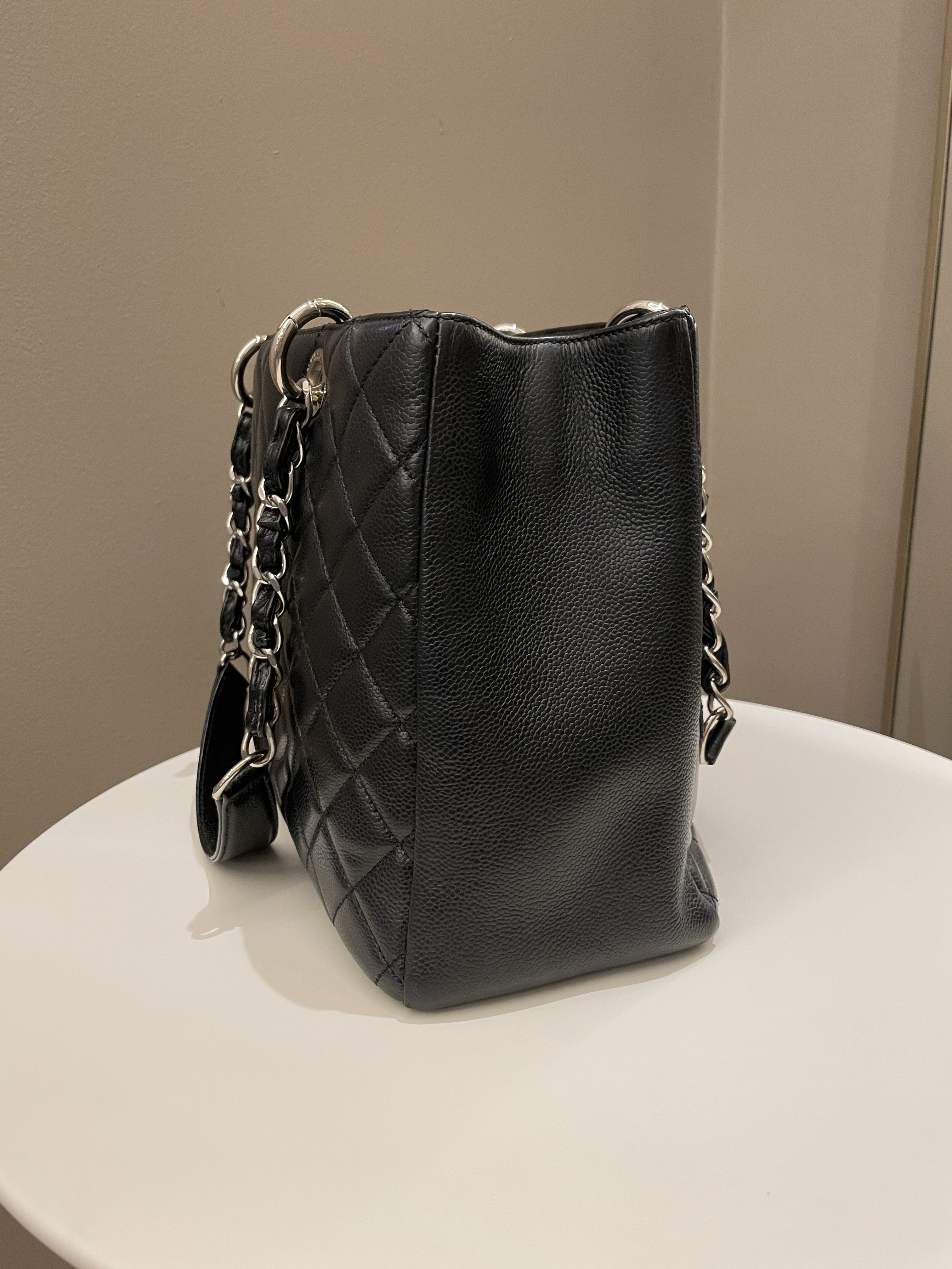 Chanel Classic Quilted GST Black Caviar