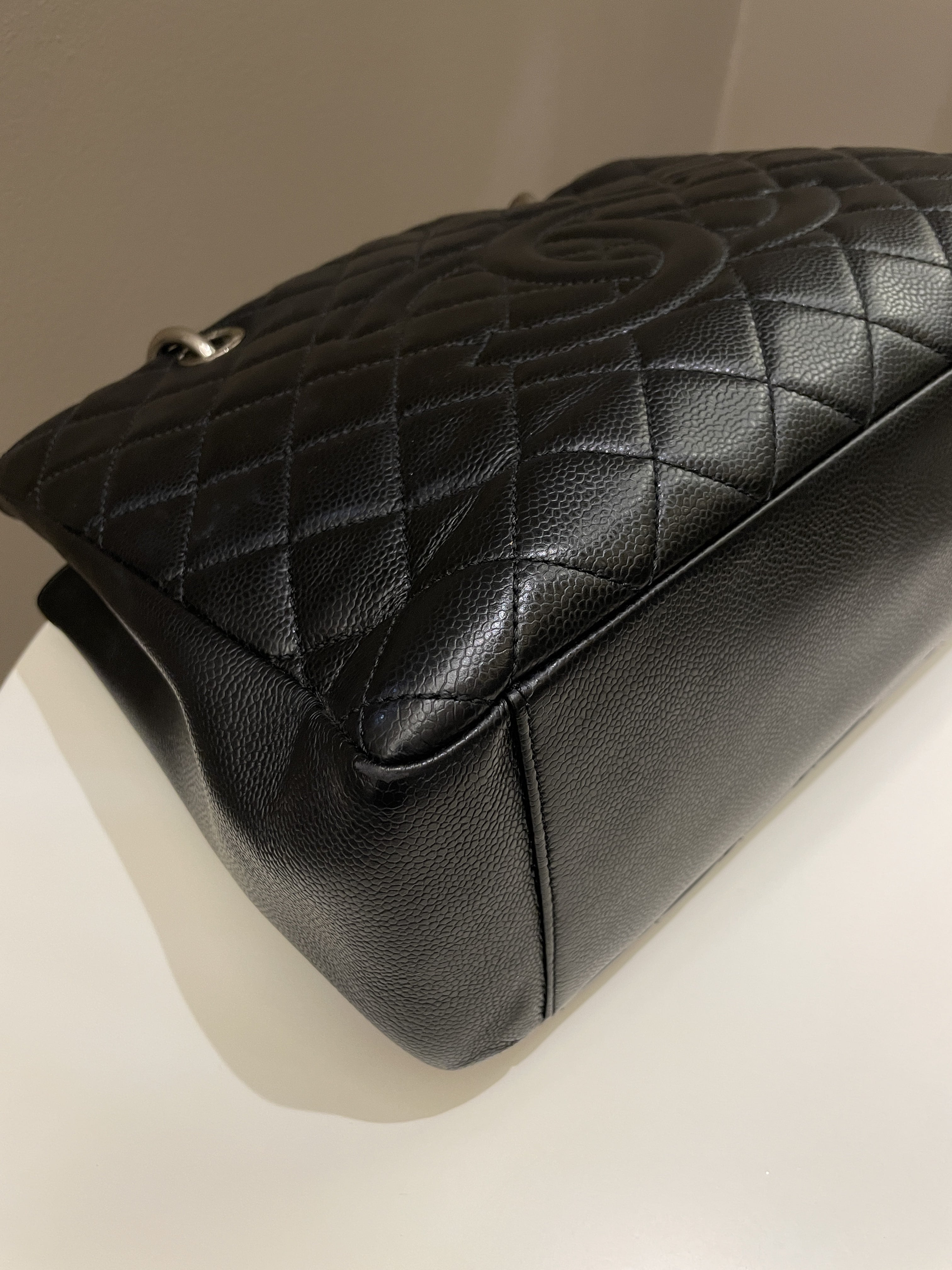 Chanel Classic Quilted GST Black Caviar