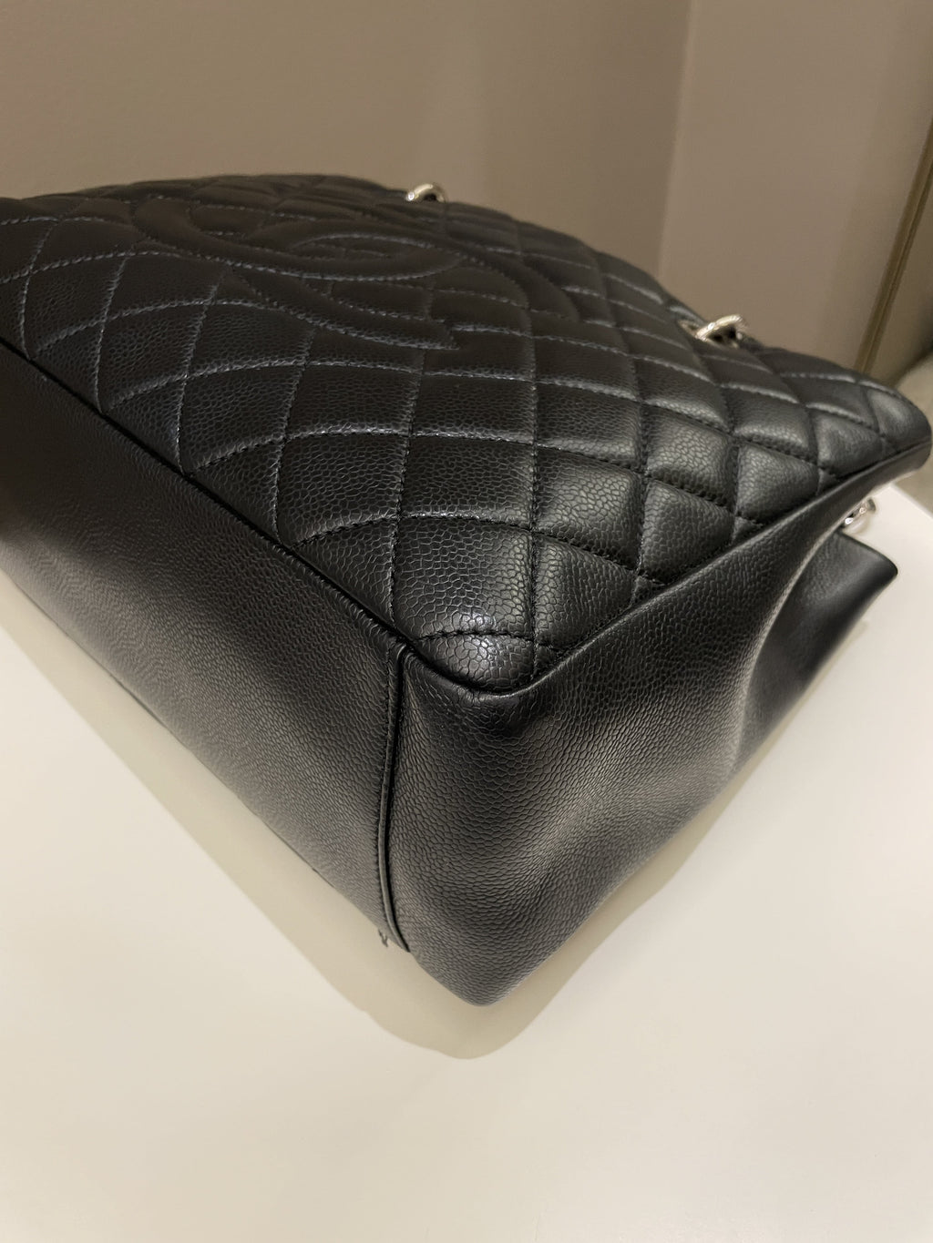 Chanel Classic Quilted GST Black Caviar