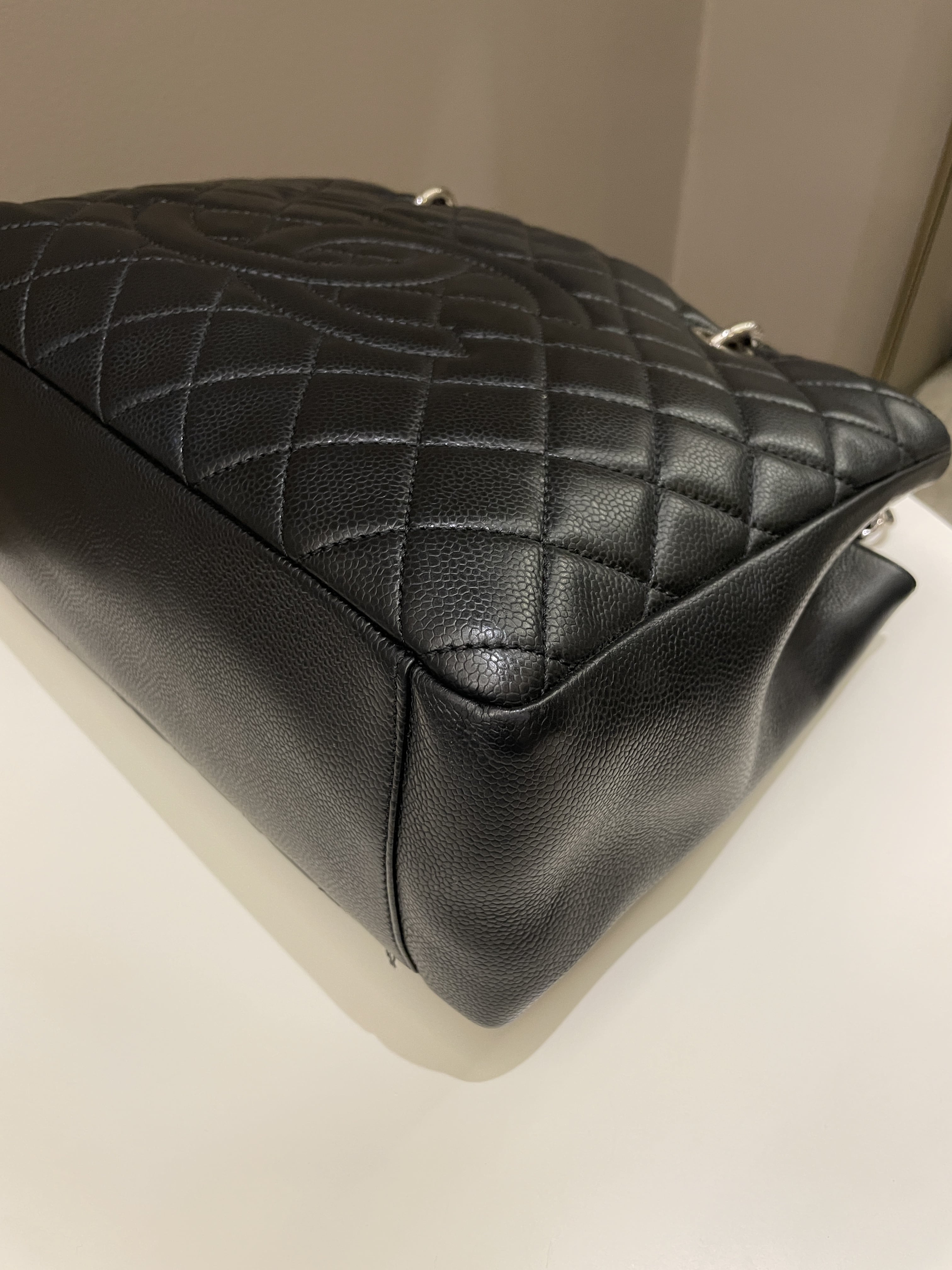 Chanel Classic Quilted GST Black Caviar