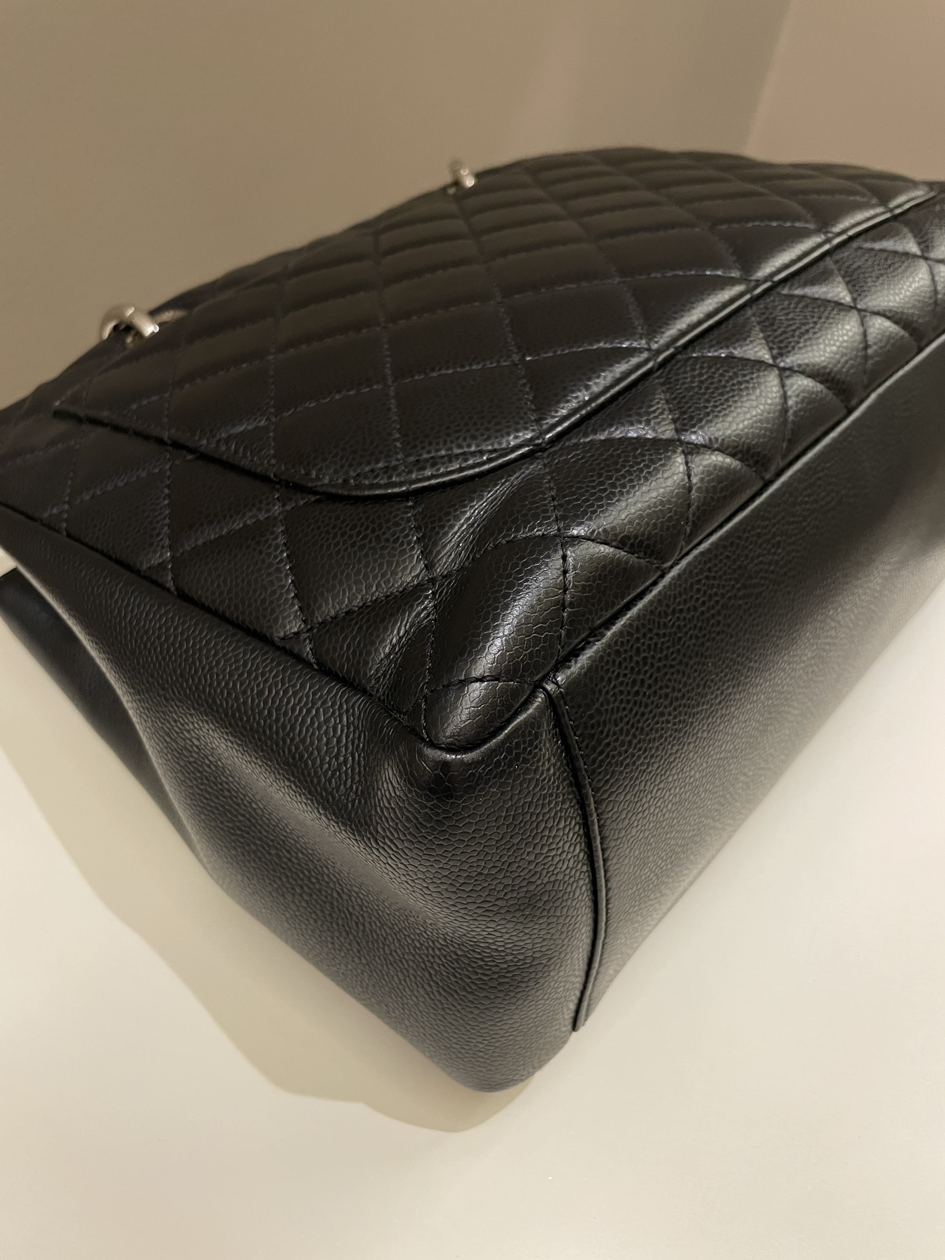 Chanel Classic Quilted GST Black Caviar