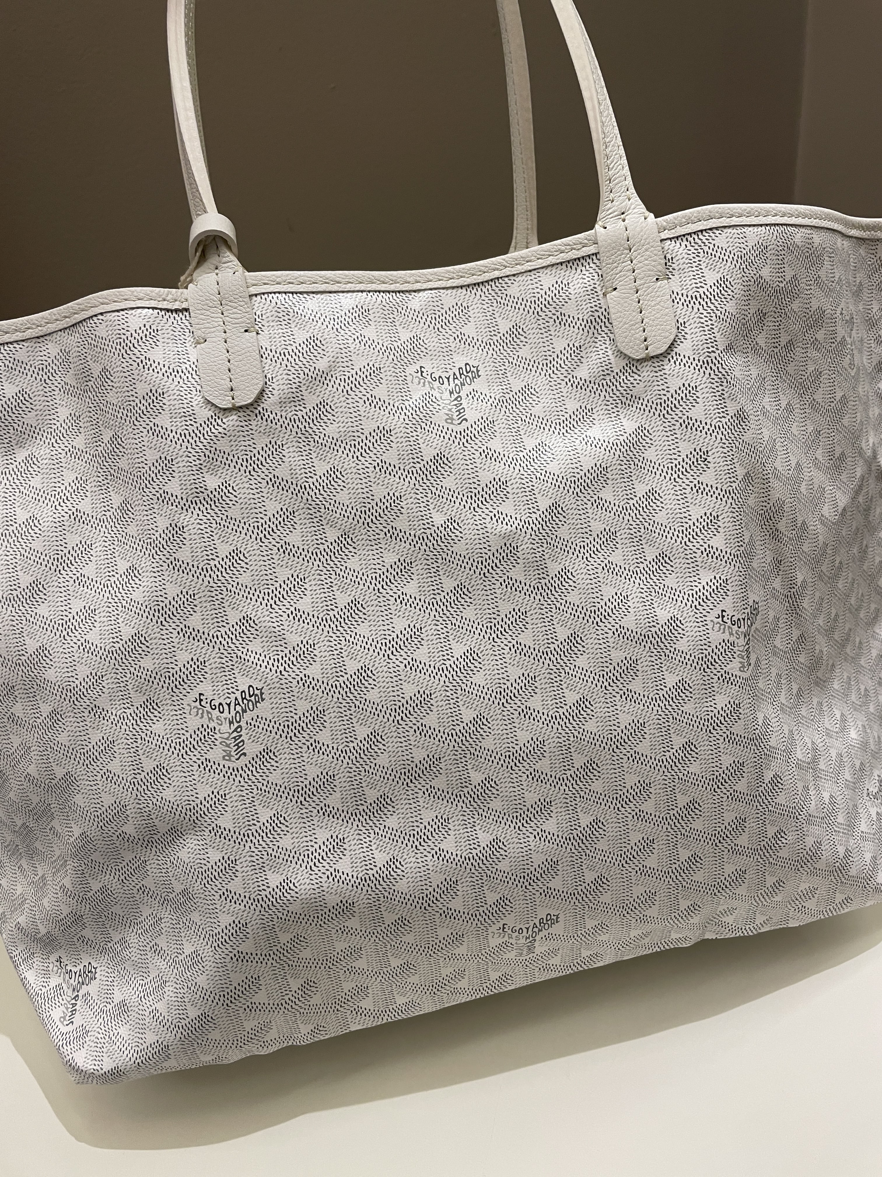 Goyard Saint Louis PM White