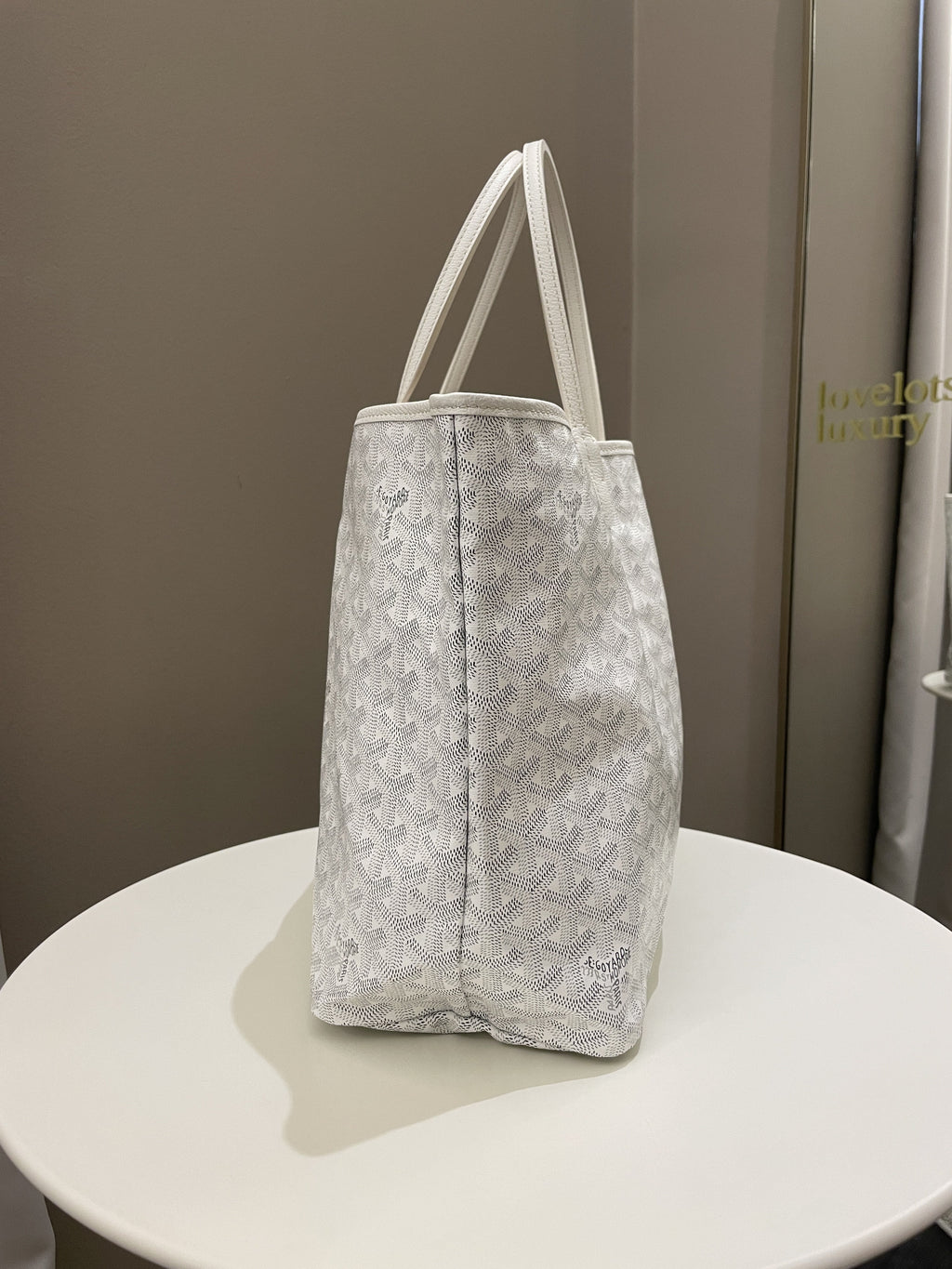 Goyard Saint Louis PM White