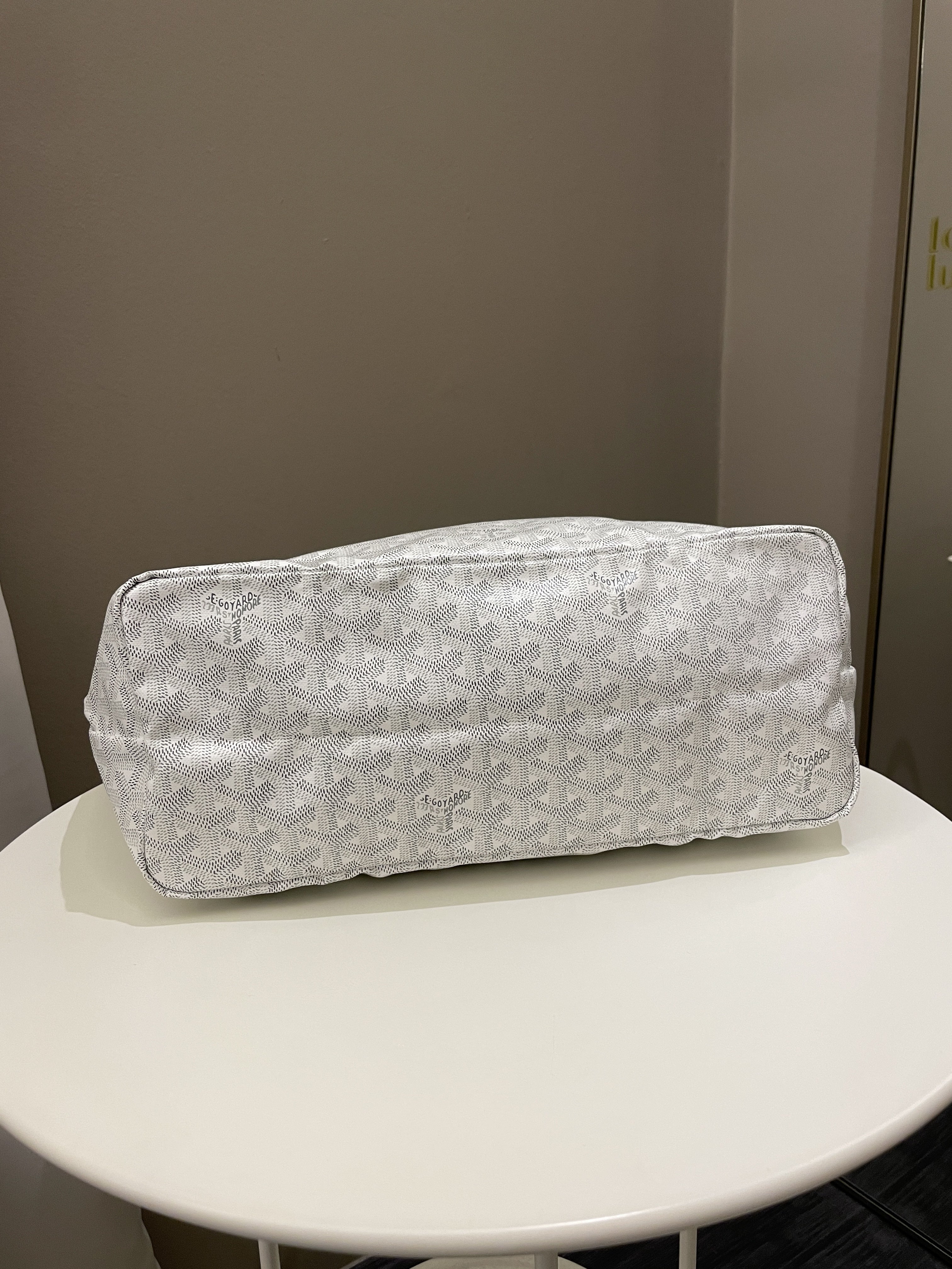 Goyard Saint Louis PM White