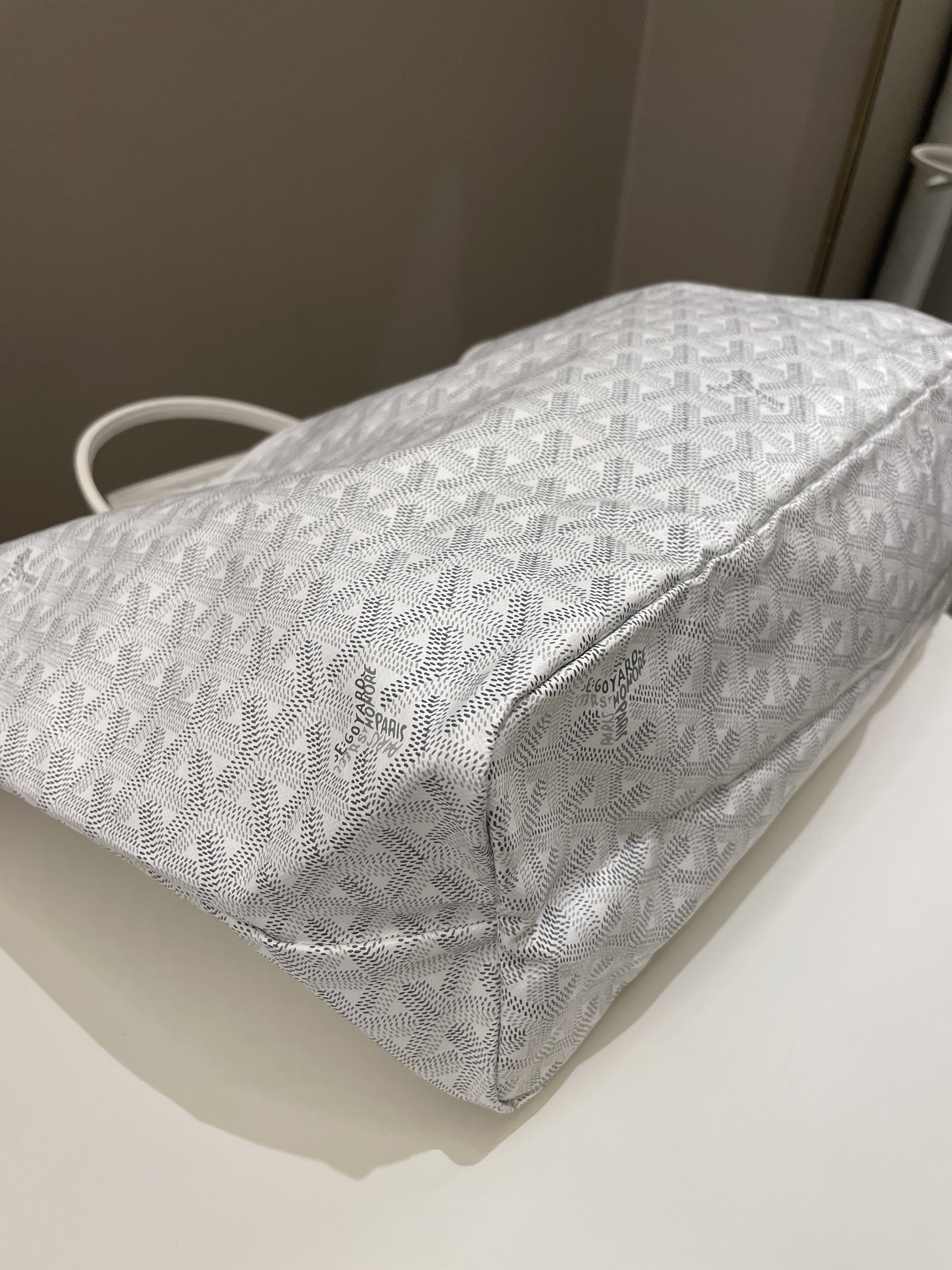 Goyard Saint Louis PM White