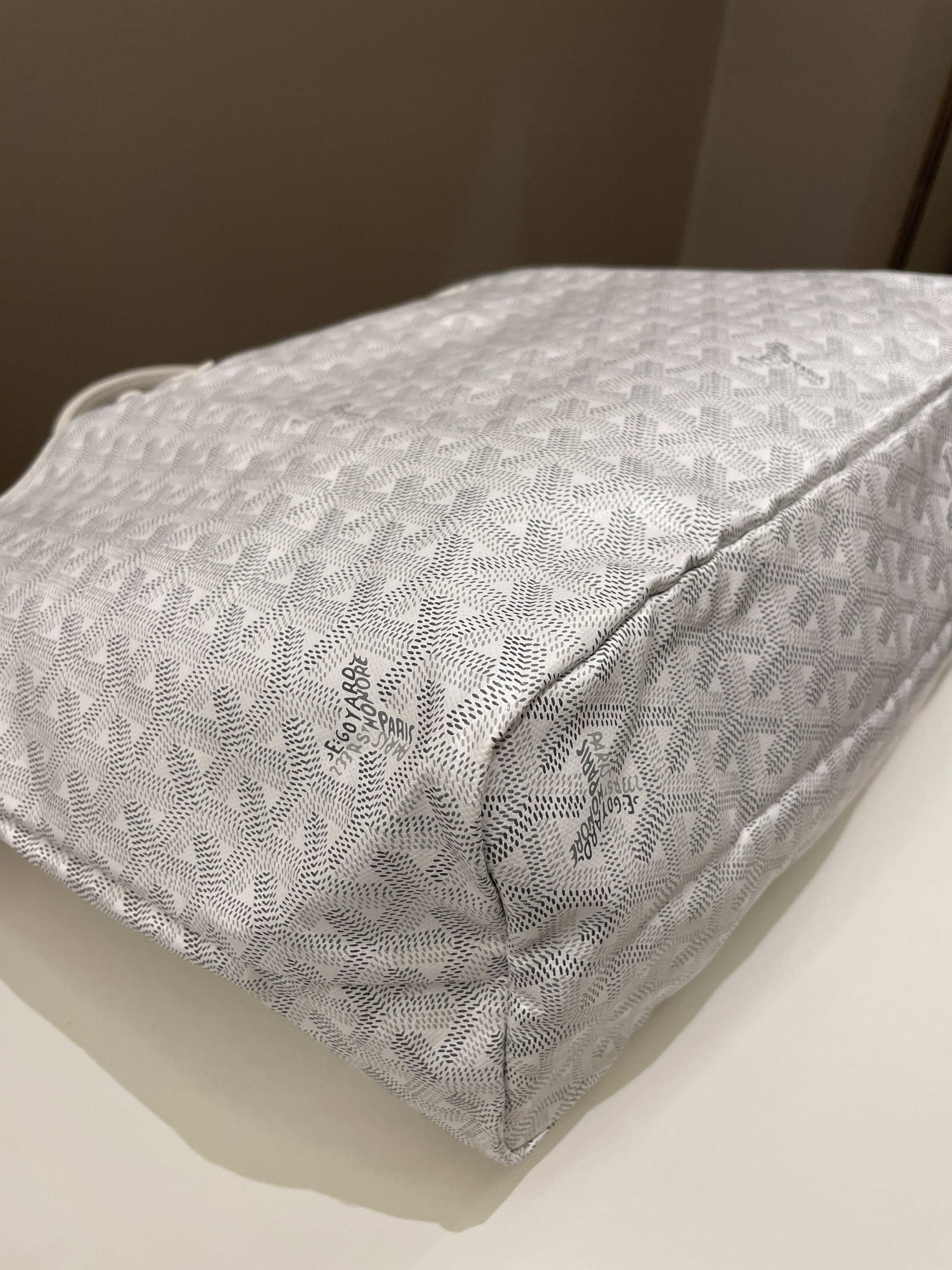 Goyard Saint Louis PM White