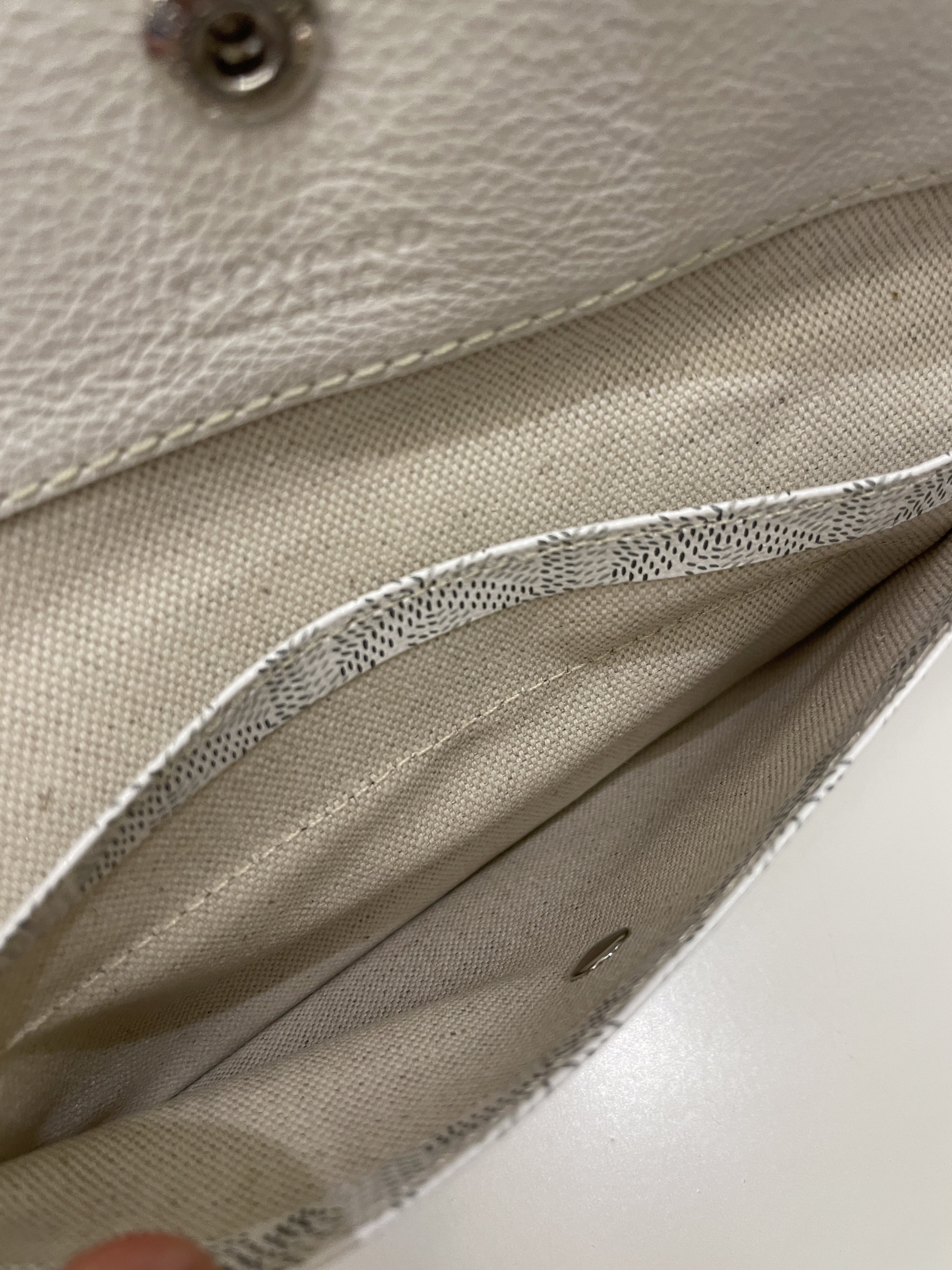 Goyard Saint Louis PM White