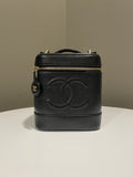 Chanel Vintage Vanity Black Caviar