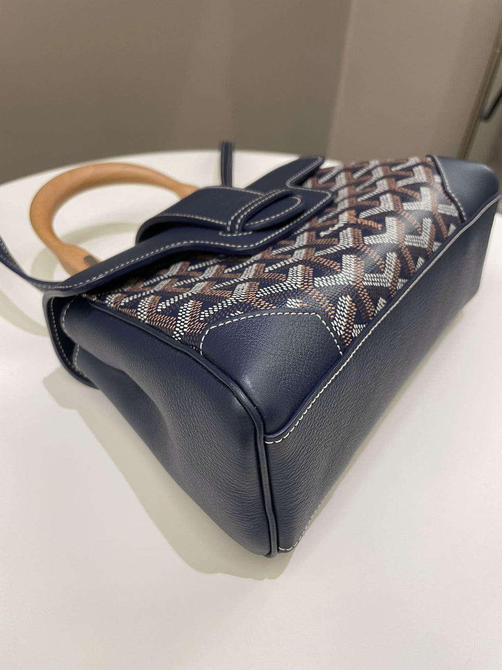Goyard Mini Saigon Souple Bleu Marine