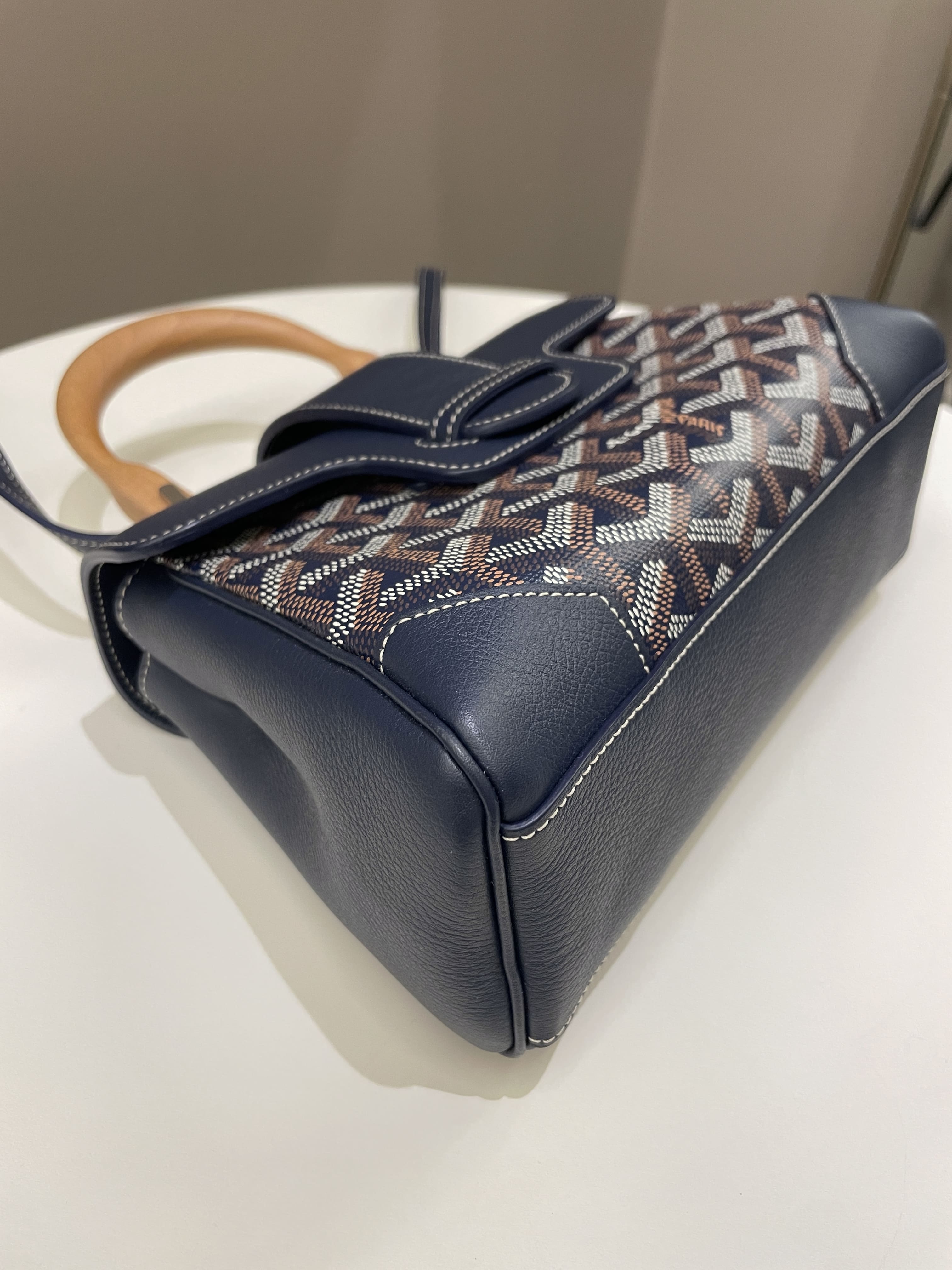 Goyard Mini Saigon Souple Bleu Marine
