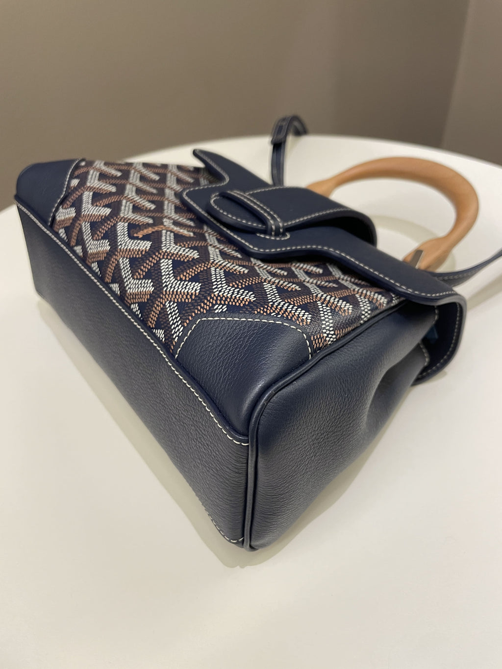 Goyard Mini Saigon Souple Bleu Marine