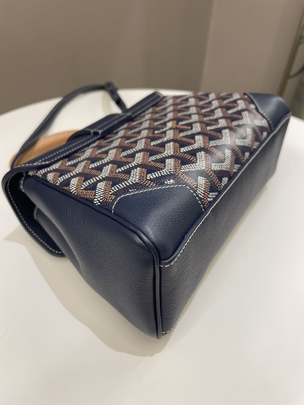 Goyard Mini Saigon Souple Bleu Marine