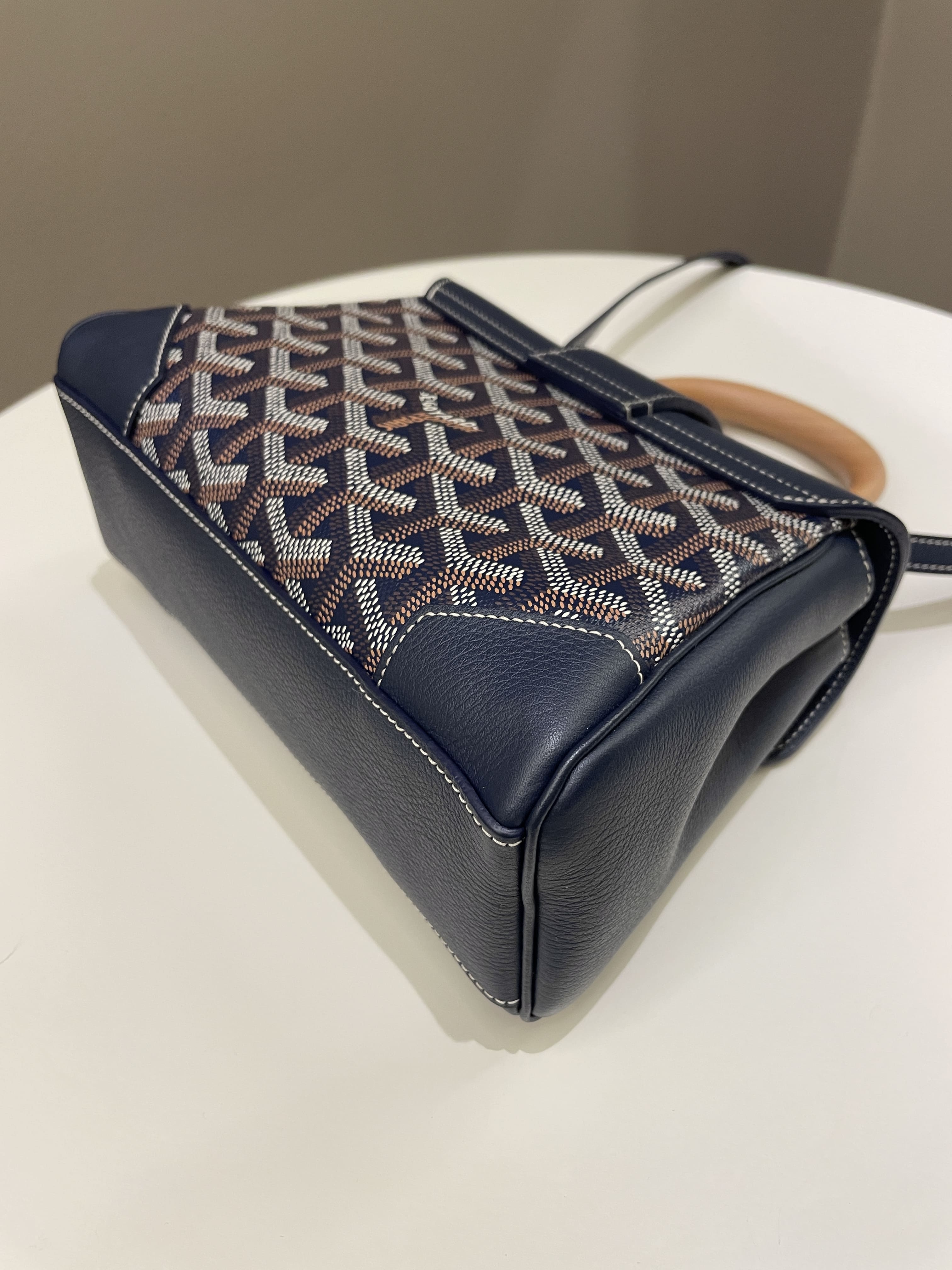 Goyard Mini Saigon Souple Bleu Marine