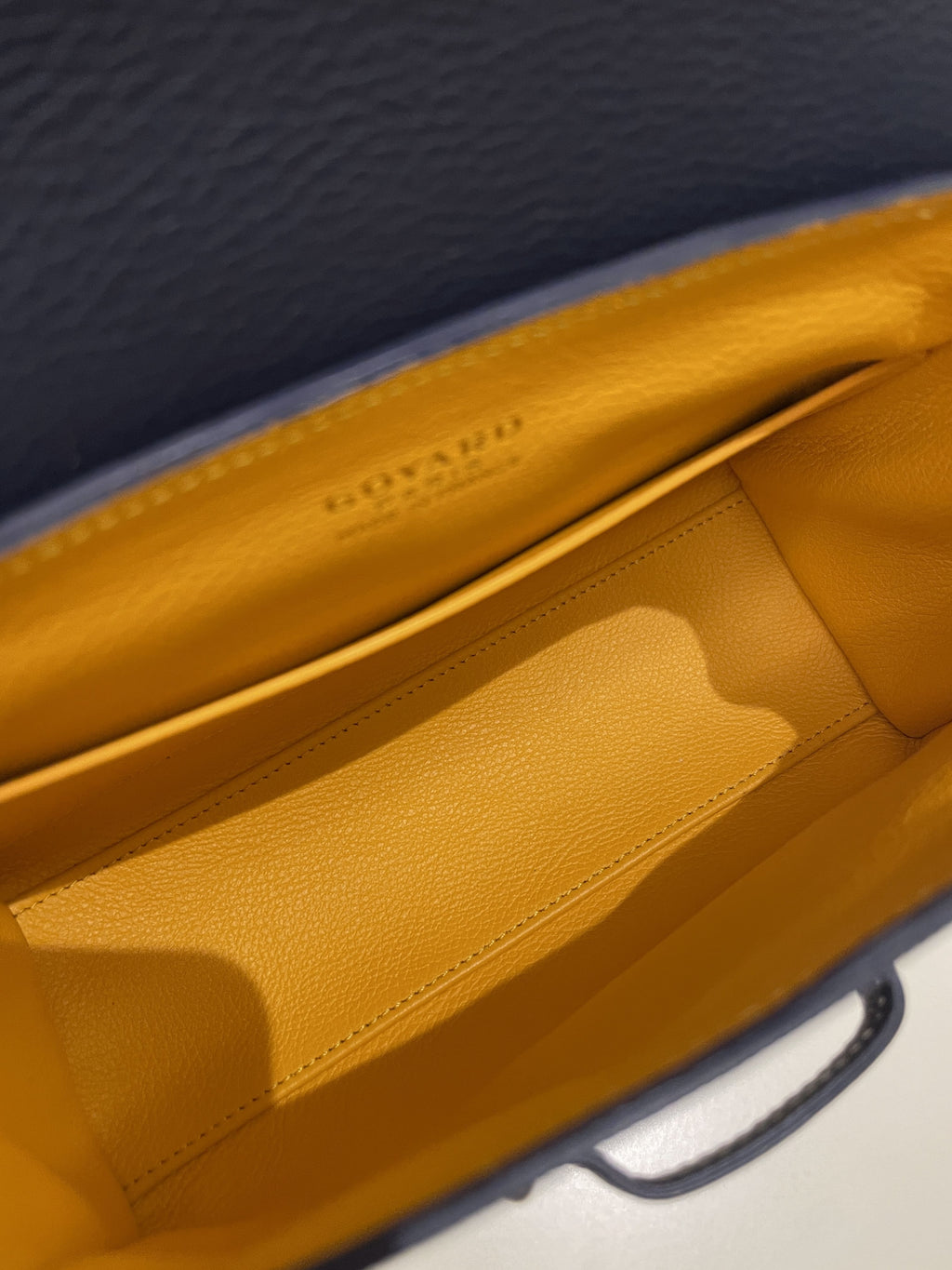 Goyard Mini Saigon Souple Bleu Marine