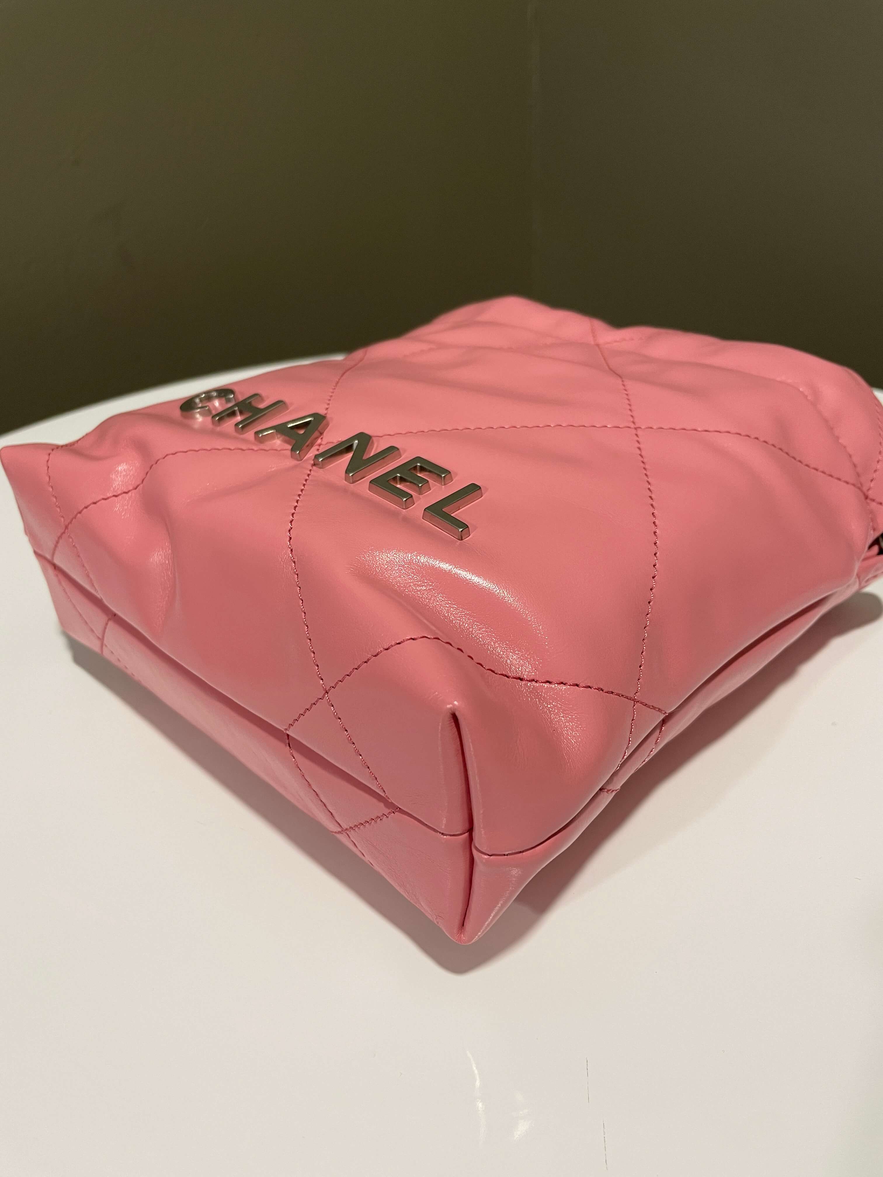 Chanel 22 Mini Pink Calfskin