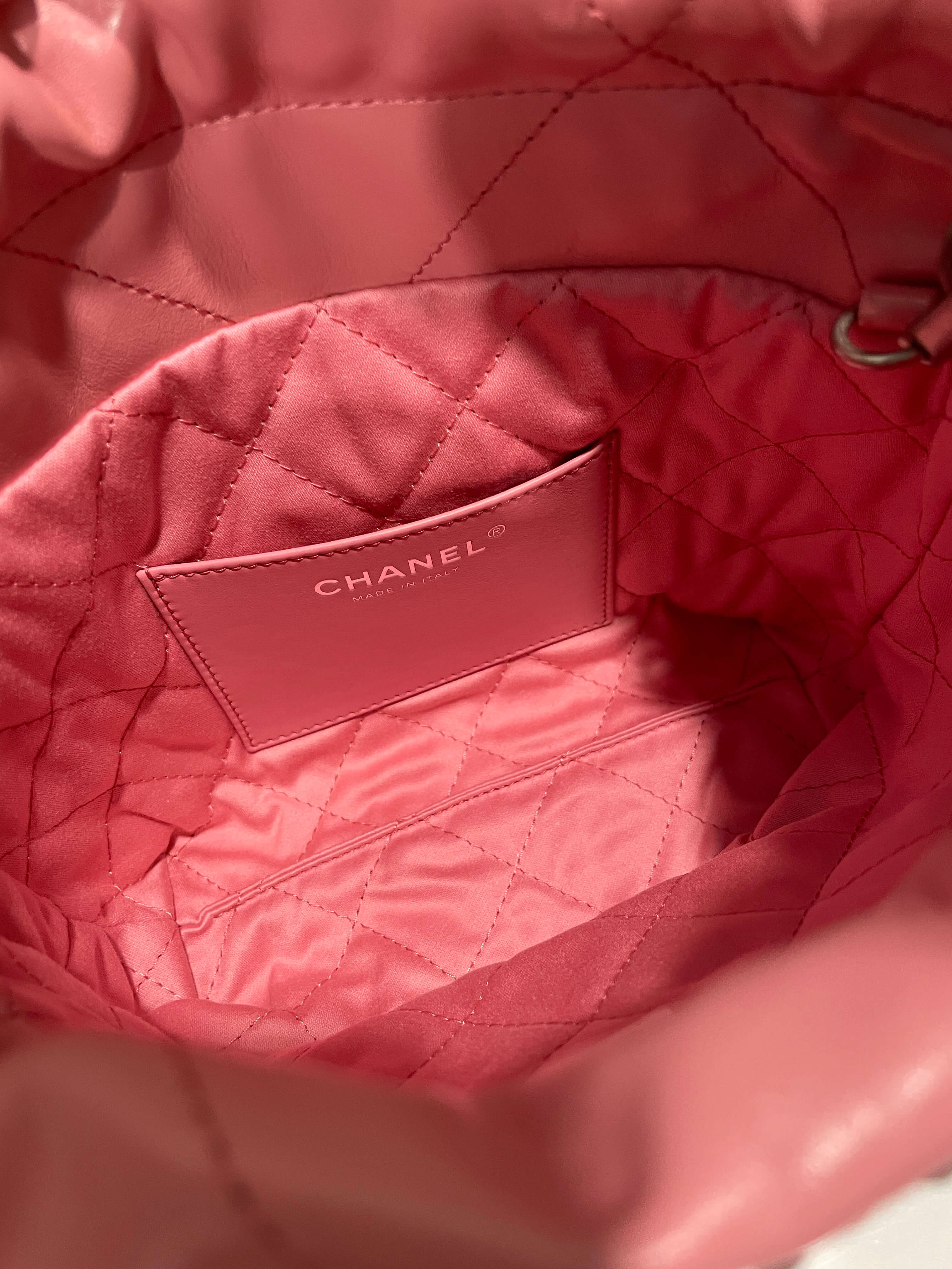 Chanel 22 Mini Pink Calfskin