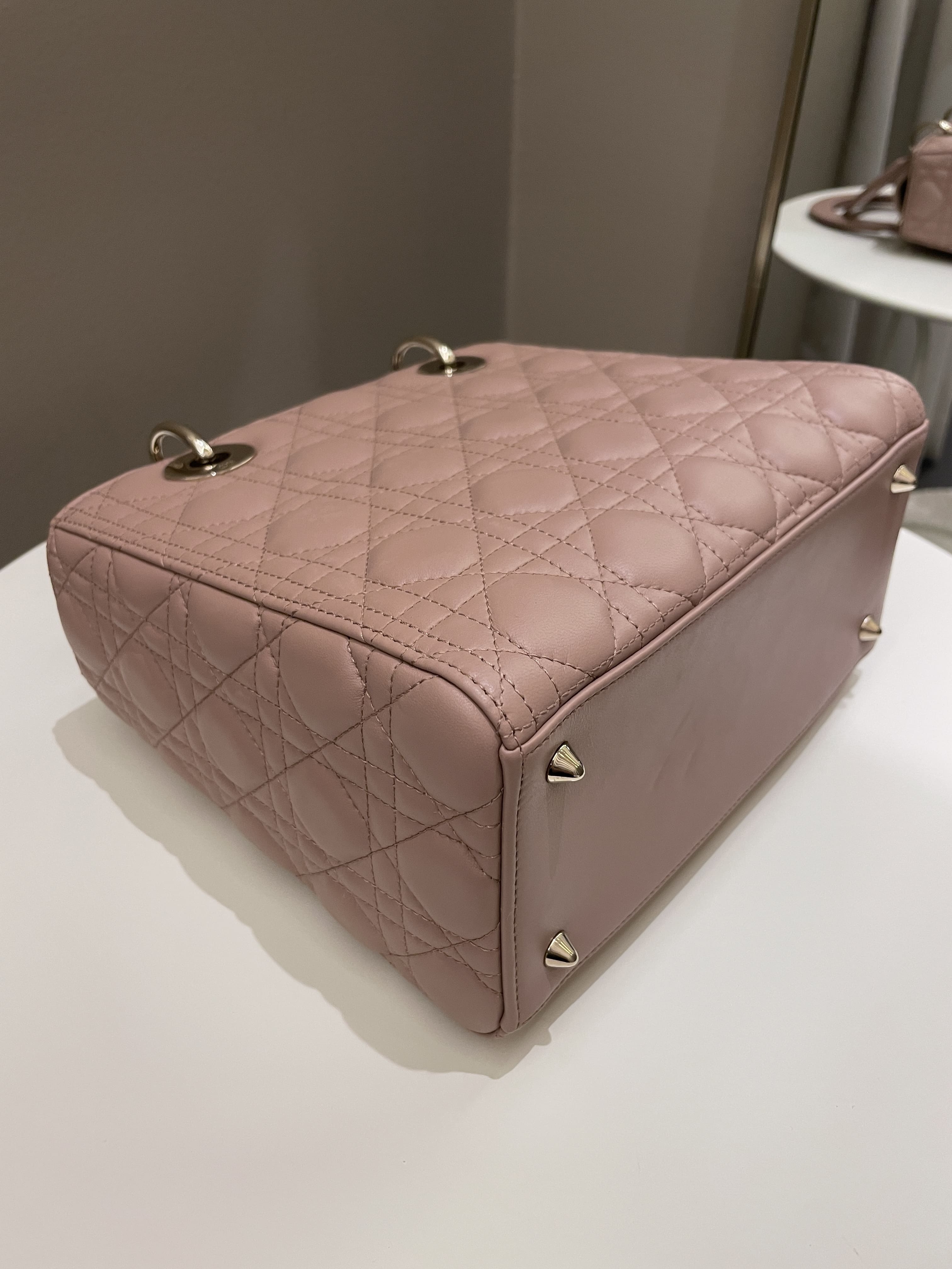 Dior Classic Lady Dior Bag Nude Lambskin