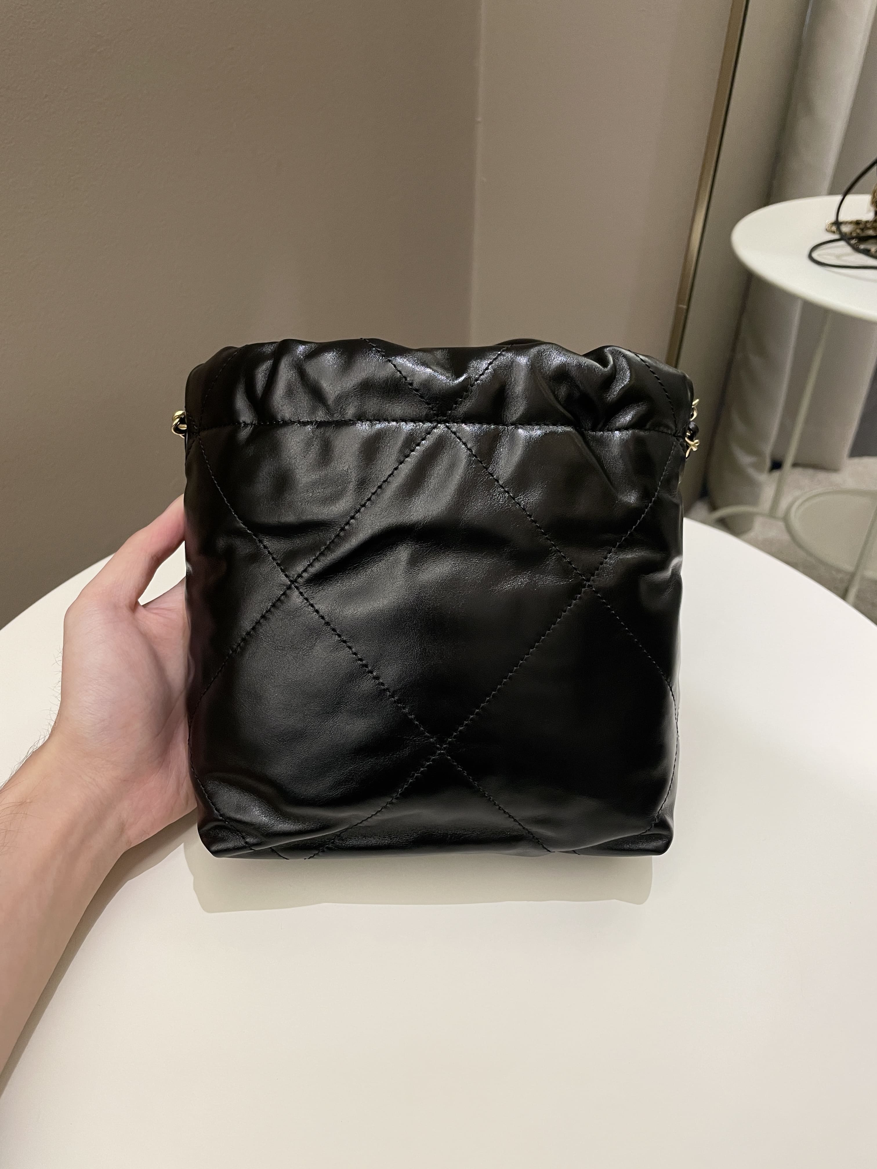 Chanel 22 Mini Black Calfskin