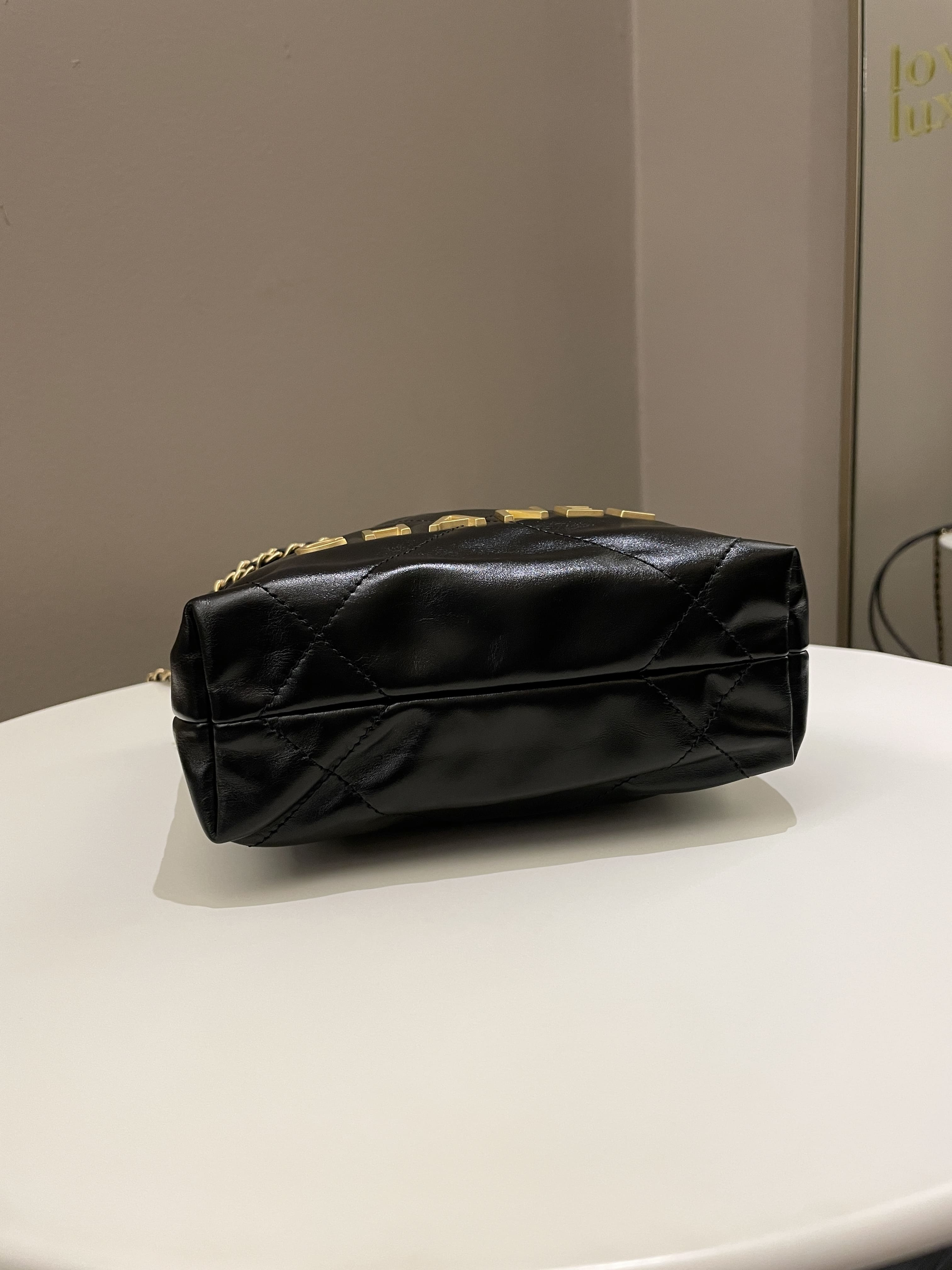 Chanel 22 Mini Black Calfskin