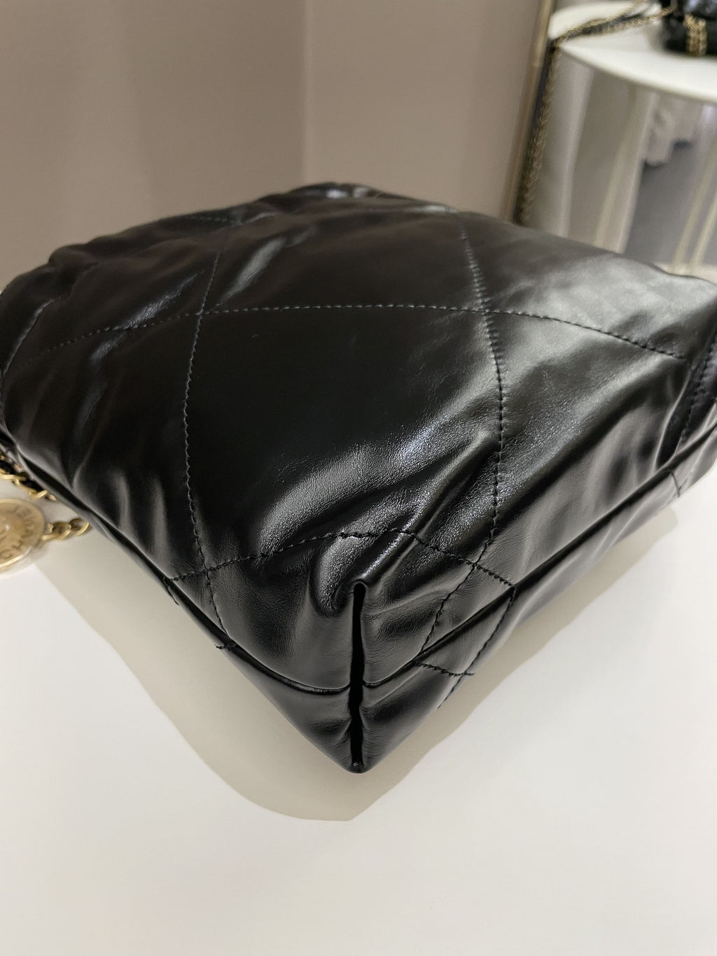 Chanel 22 Mini Black Calfskin