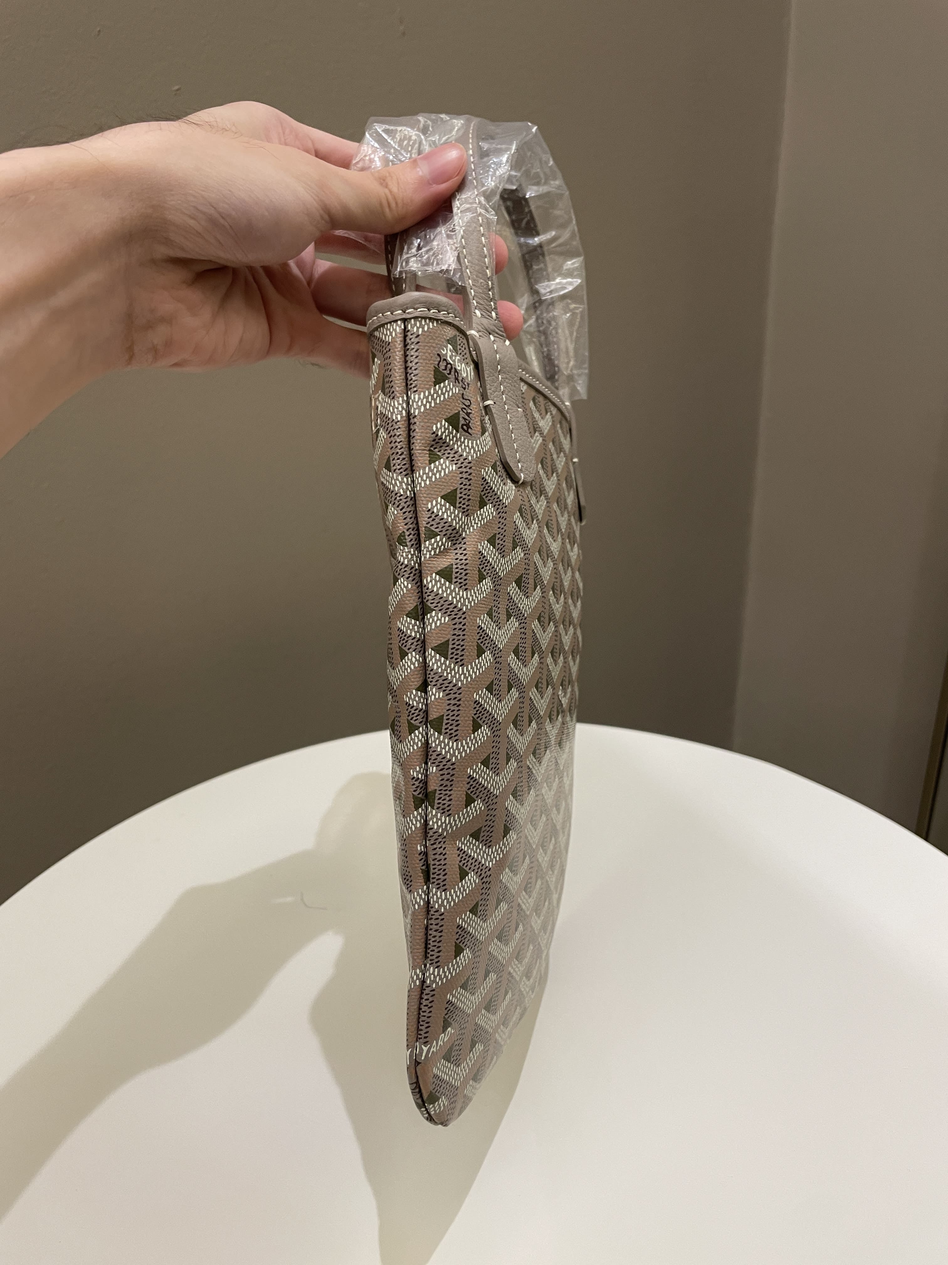 Goyard Sac Poitiers Claire-Voie Kaki Fond