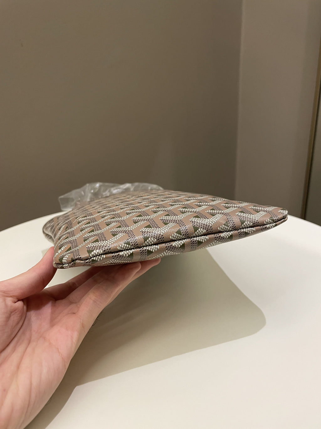 Goyard Sac Poitiers Claire-Voie Kaki Fond