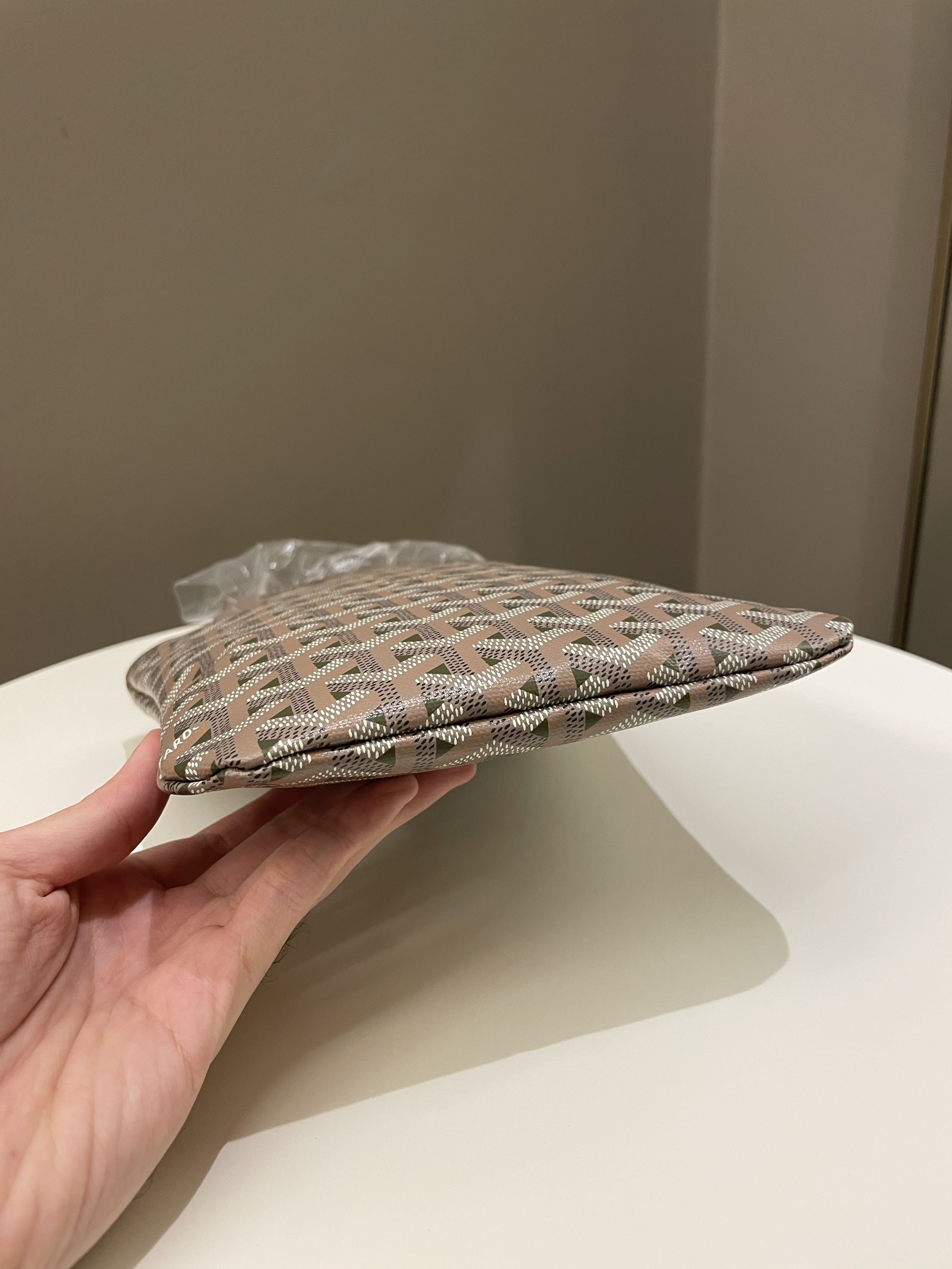 Goyard Sac Poitiers Claire-Voie Kaki Fond