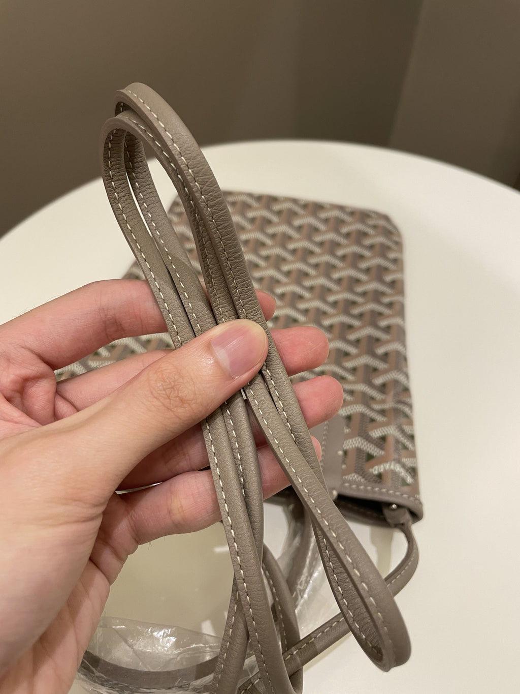 Goyard Sac Poitiers Claire-Voie Kaki Fond