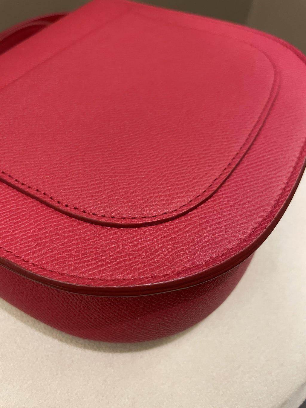 Celine Trotteur Bag Light Red (Epsom Like) Leather