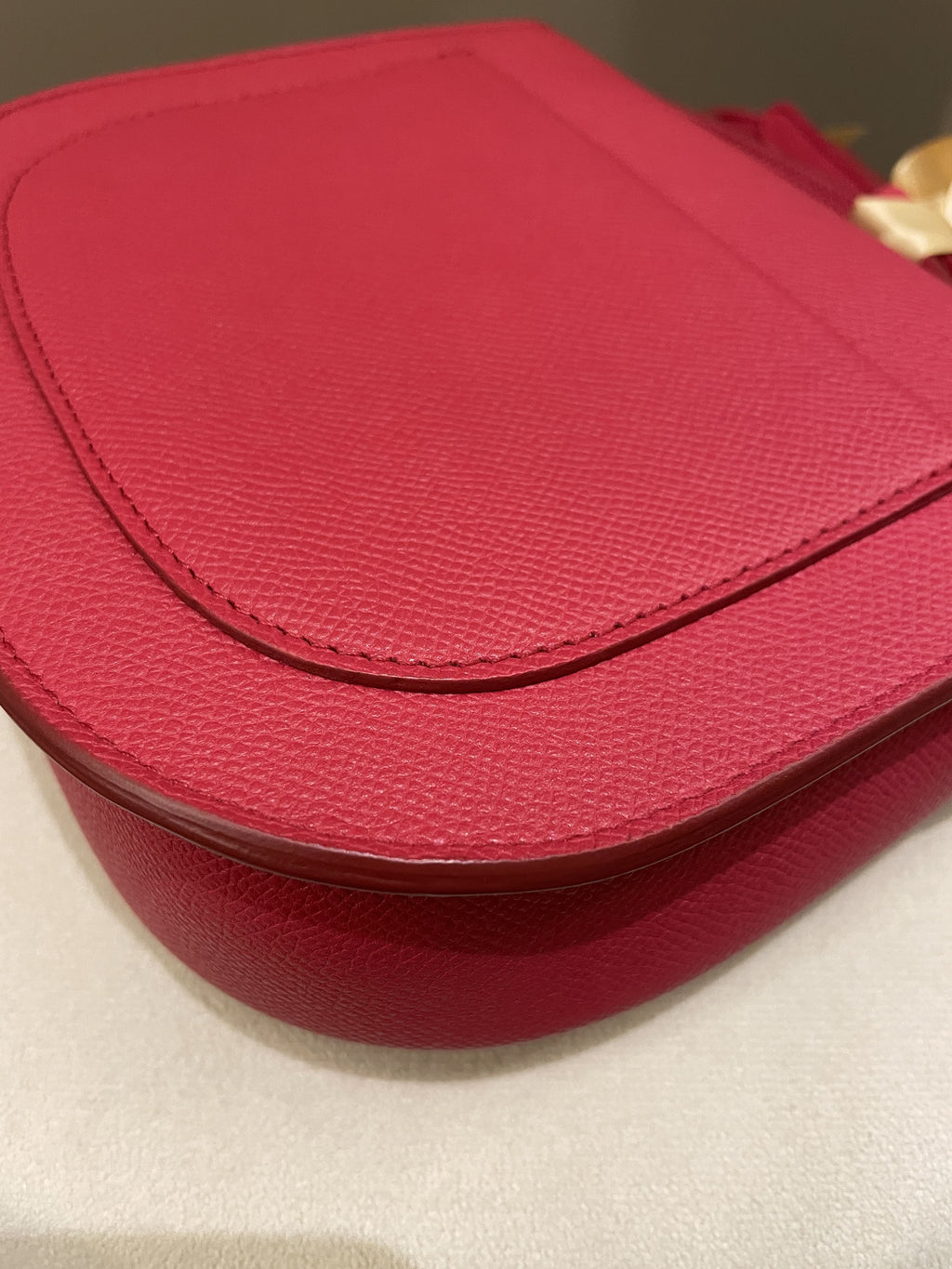 Celine Trotteur Bag Light Red (Epsom Like) Leather