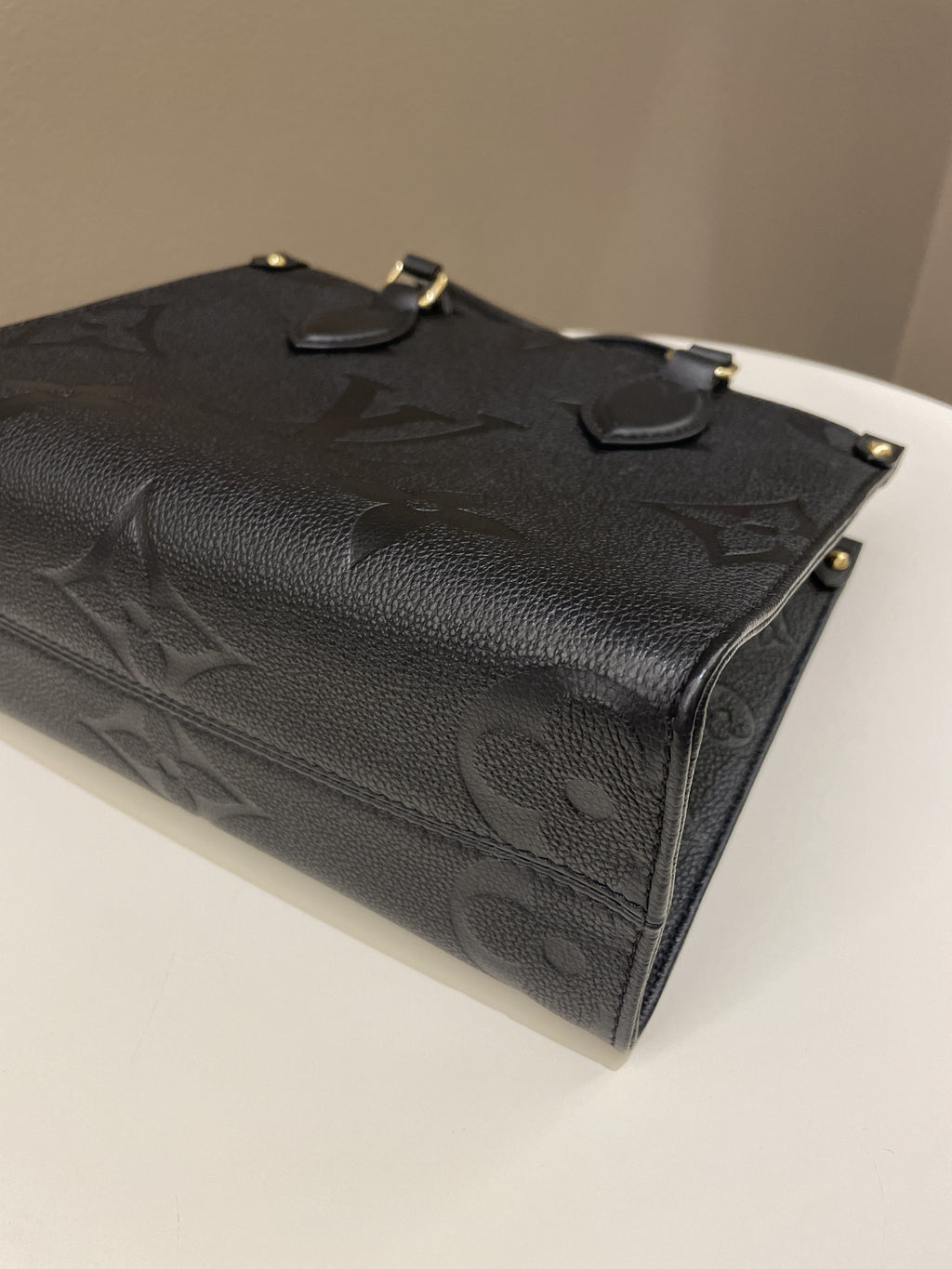 Louis Vuitton OnTheGo PM Black Empreinte