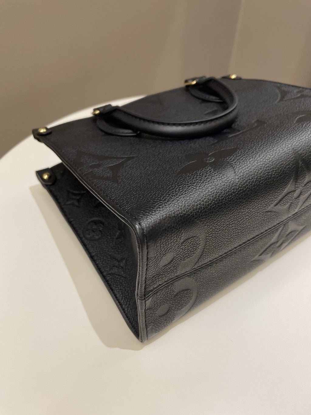 Louis Vuitton OnTheGo PM Black Empreinte
